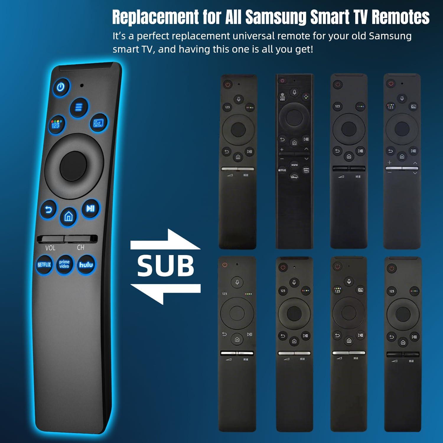 Control Remoto Universal Retroiluminado Samsung para TV 4K UHD