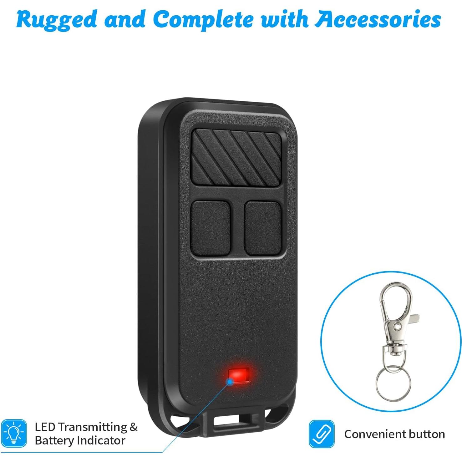 Control Remoto Garaje LongCtrl 890MAX Compatible LiftMaster