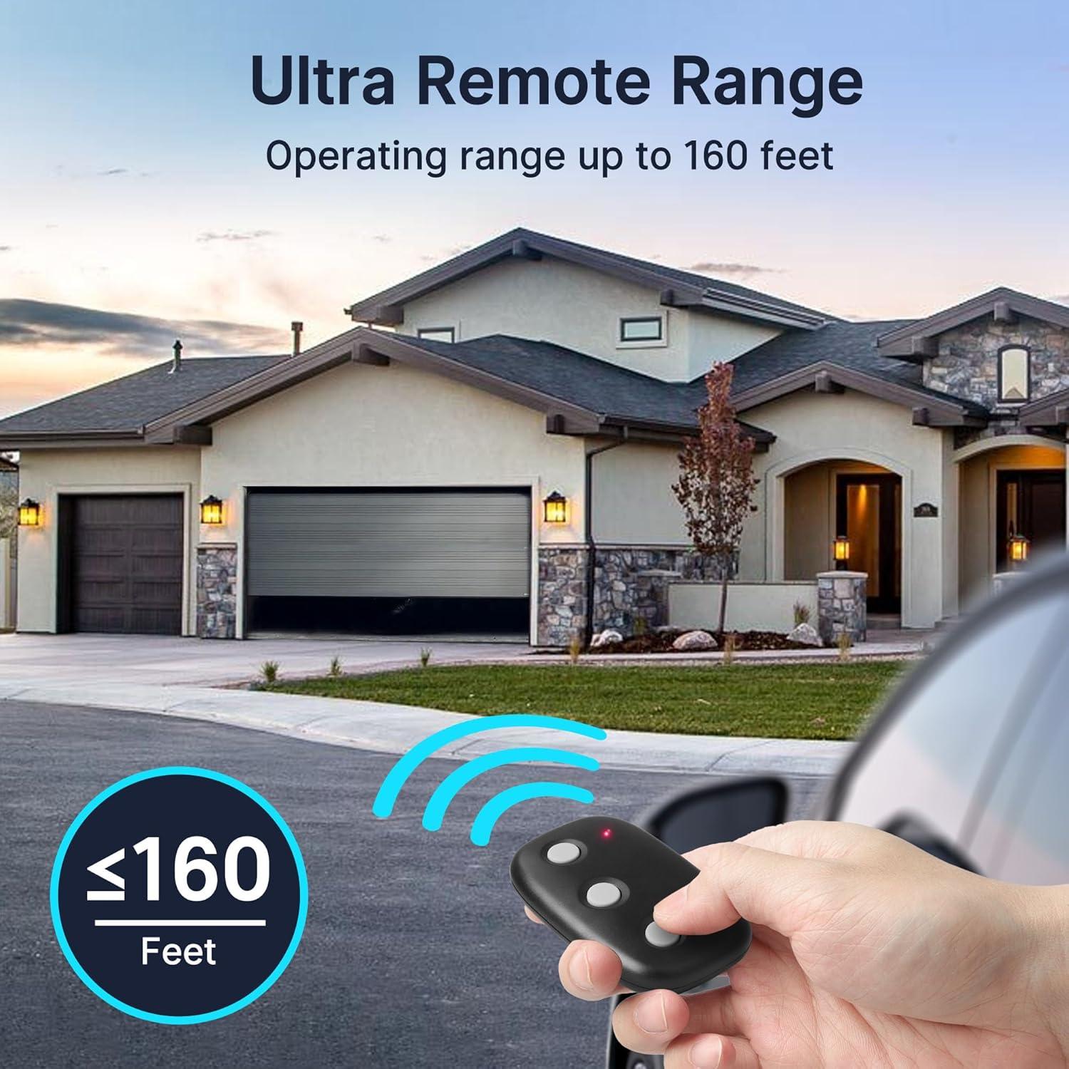 Control Remoto Lineal CreaCity MCT-3 para Puertas de Garaje