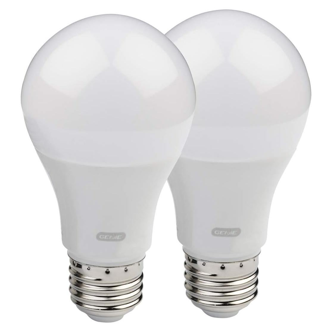 Genie GLEDB2-R2 2 Pack Garage Door Opener LED LIGHT BULB, 4000K,White