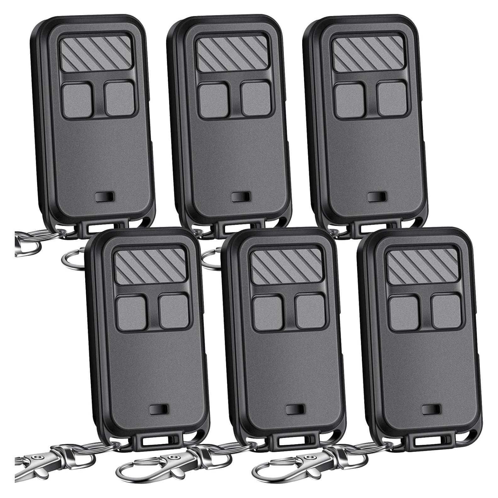 Control Remoto Universal Kingdder 890MAX para Garaje 6 Pcs