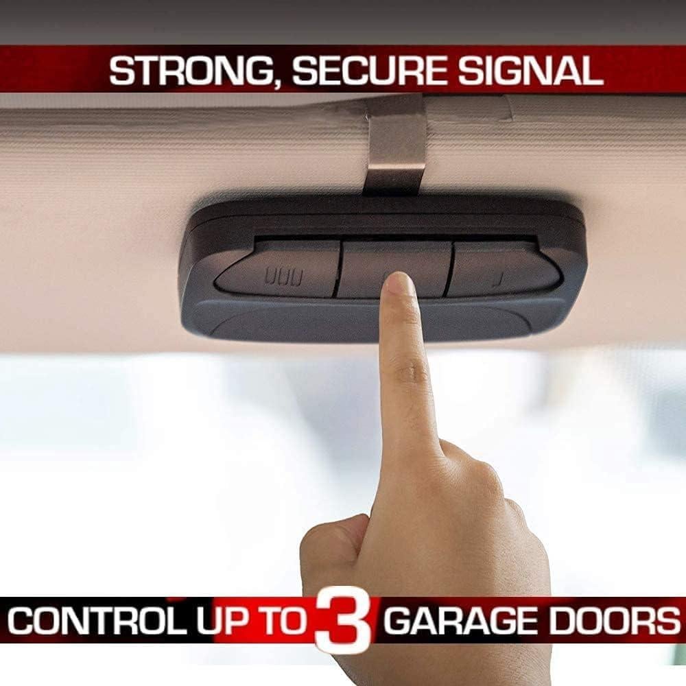 Control Remoto de Puerta de Garaje Giant SM24-MAX 3 Canales Paquete de 2