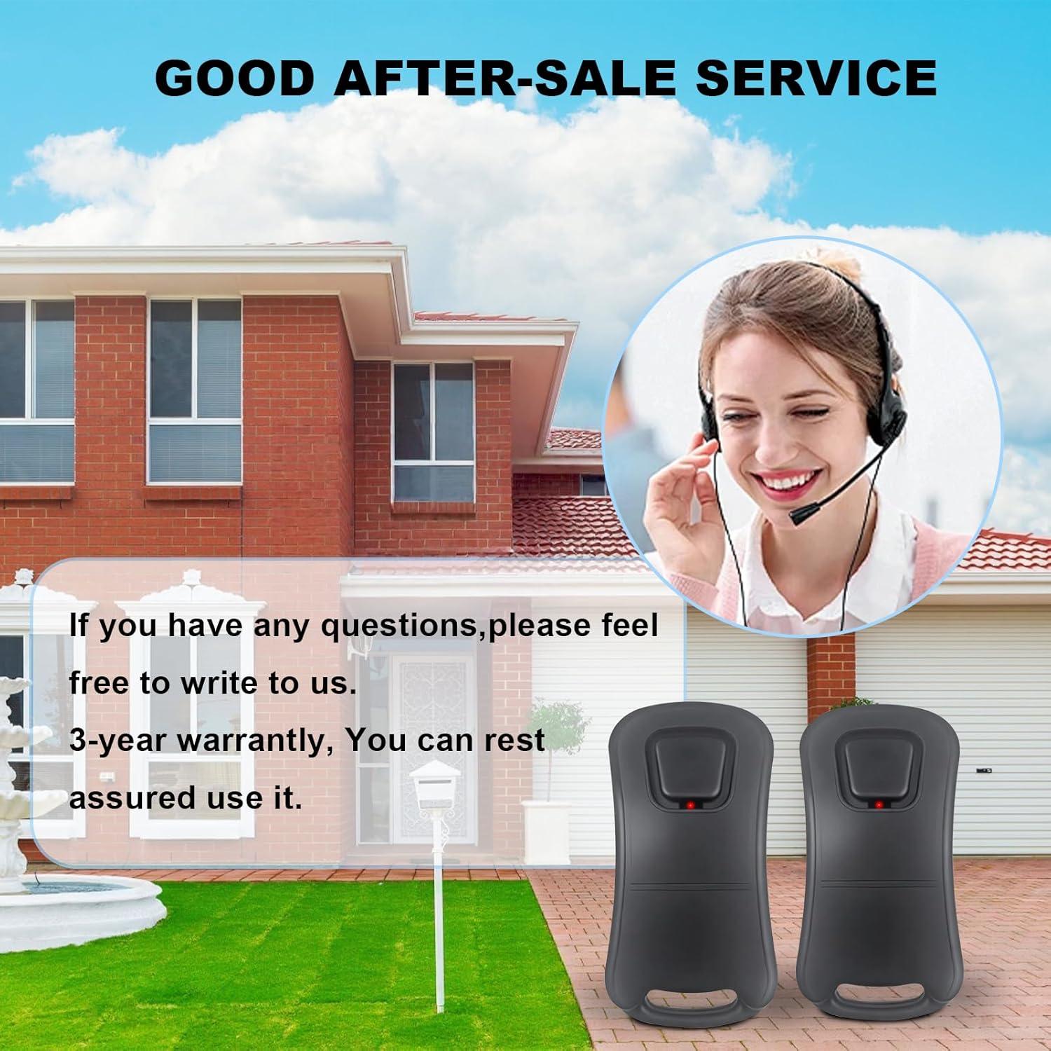 Control Remoto Universal Genie 2 Botones para Garaje - GIT-1/ACSCTG