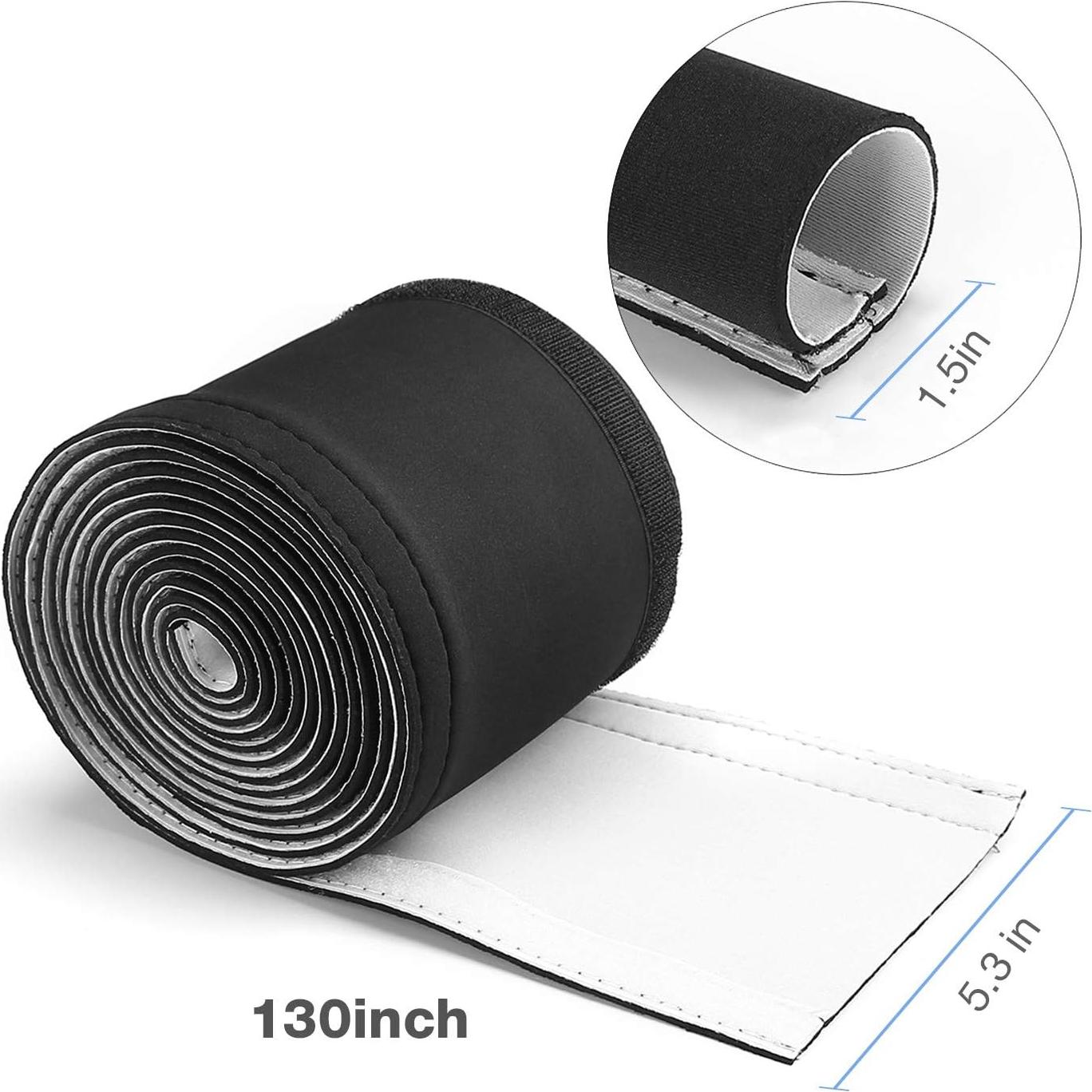 Manga Organizador de Cables JOTO 2 Piezas 3.96m Negro