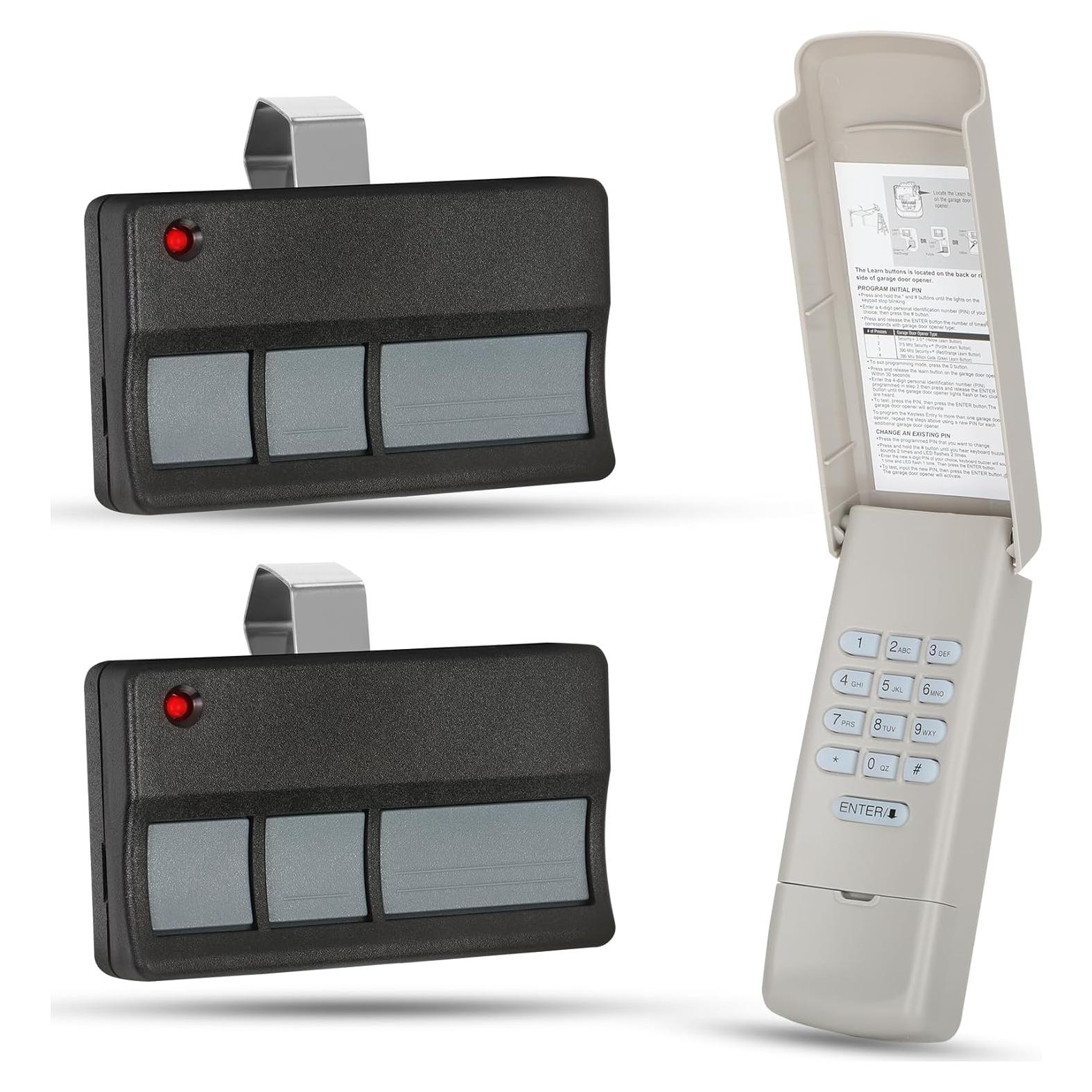 Teclado Remoto Universal Werhoo 373LM para Garaje 280g
