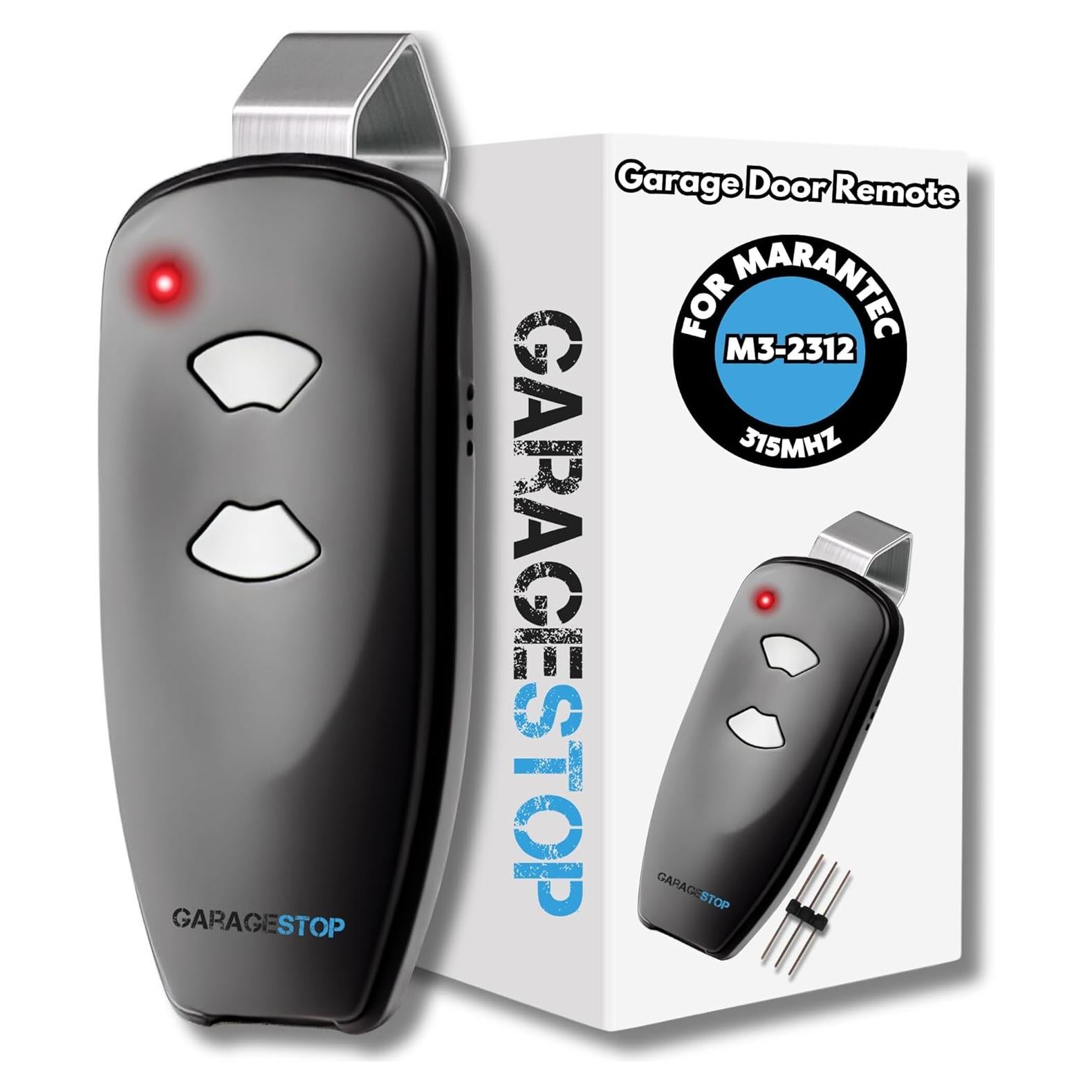 Control Remoto de Garaje Marantec M3-2312 315 MHz Compatible