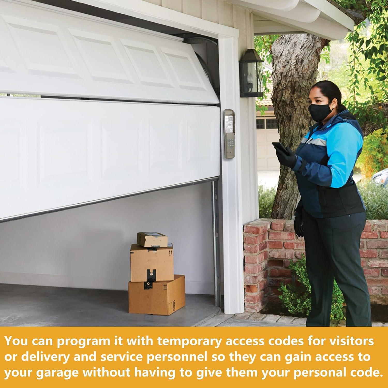 Teclado Inalámbrico para Puerta de Garaje Liftmaster NJP-MAX