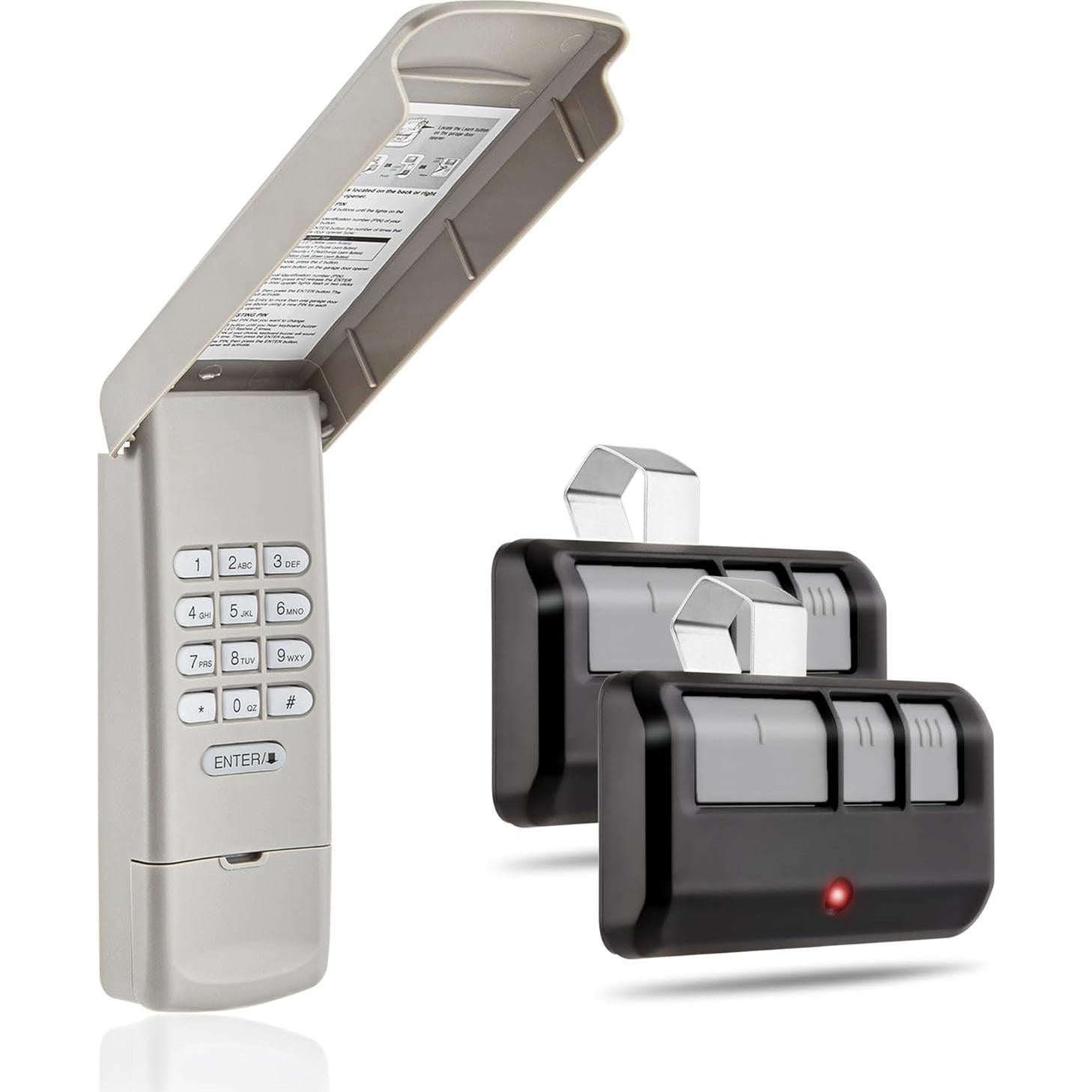 Teclado y Control Remoto Universal Garaje DDcafor 877MAX 893MAX