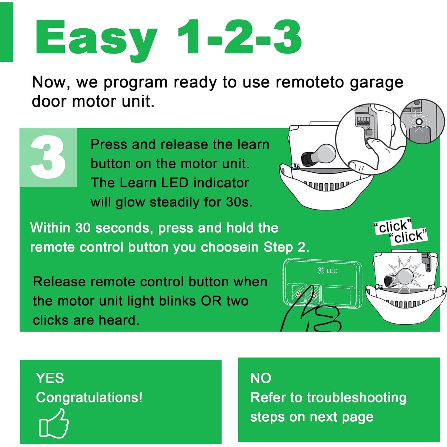 Teclado y Control Remoto Universal Garaje DDcafor 877MAX 893MAX