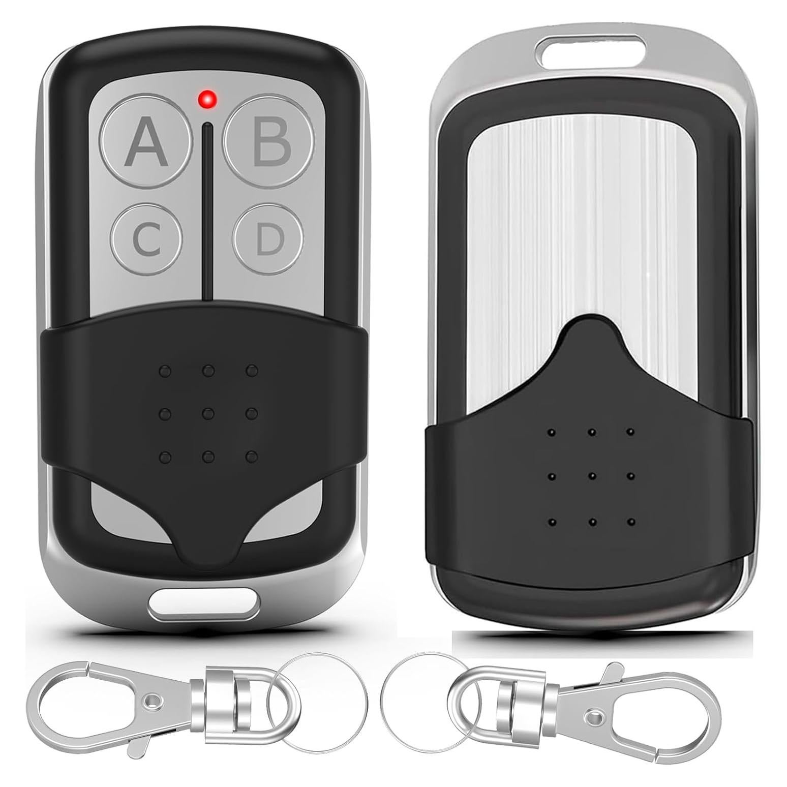 Garage Door Opener Remote for Liftmaster Craftsman Chamberlain Opener with Purple Yellow Red Orange Green Learn Button, Replace for 373LM 973LM 81LM 893LM 893MAX 890MAX 953EV/EVC, Keychain Type