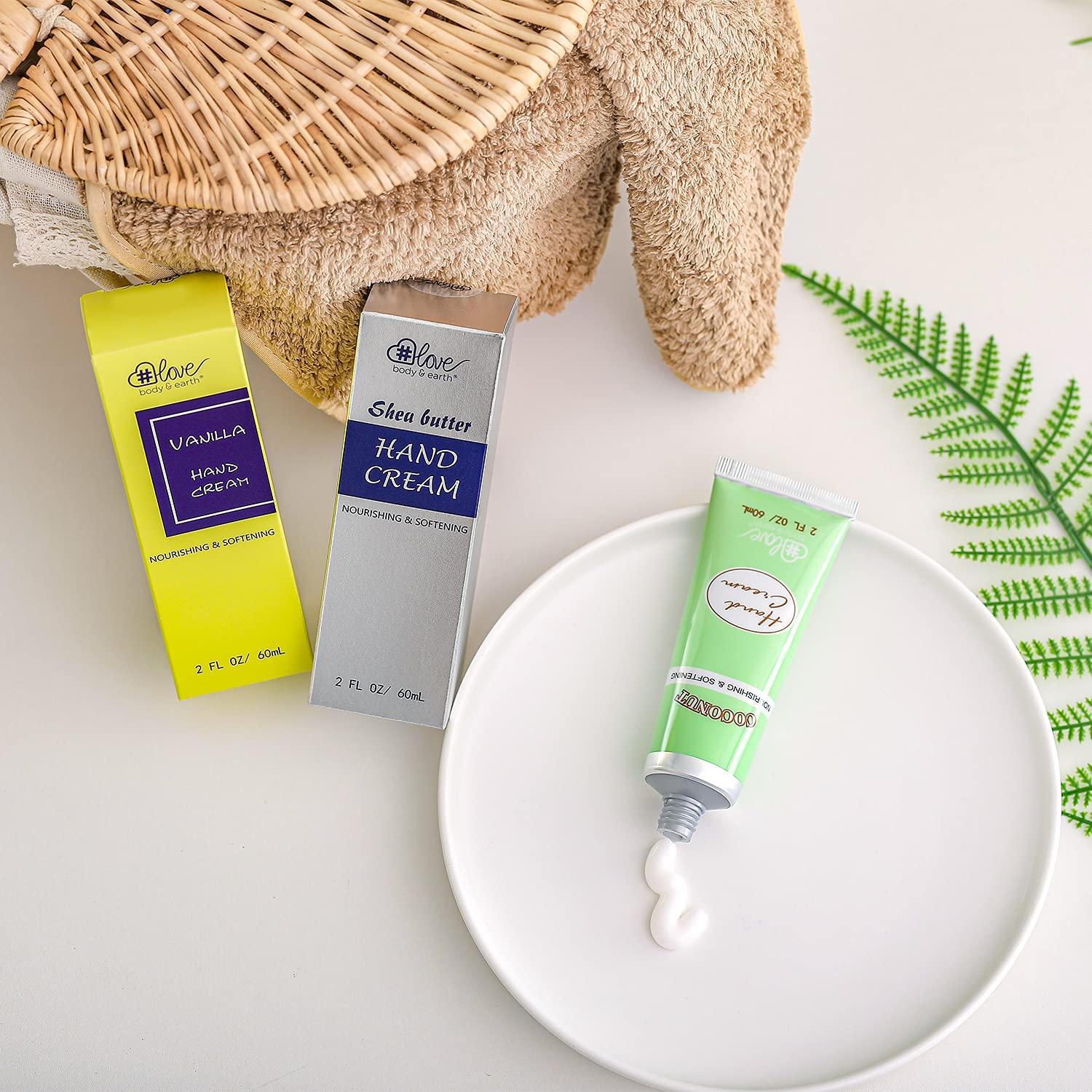 Set de 3 Cremas de Manos Body & Earth Love - Hidratantes