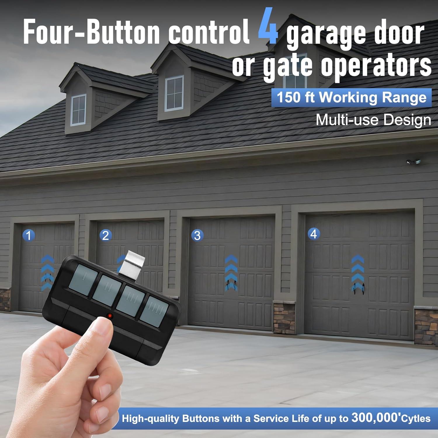 Control Remoto para Puerta de Garaje Liftmaster 894LT - Paquete de 3