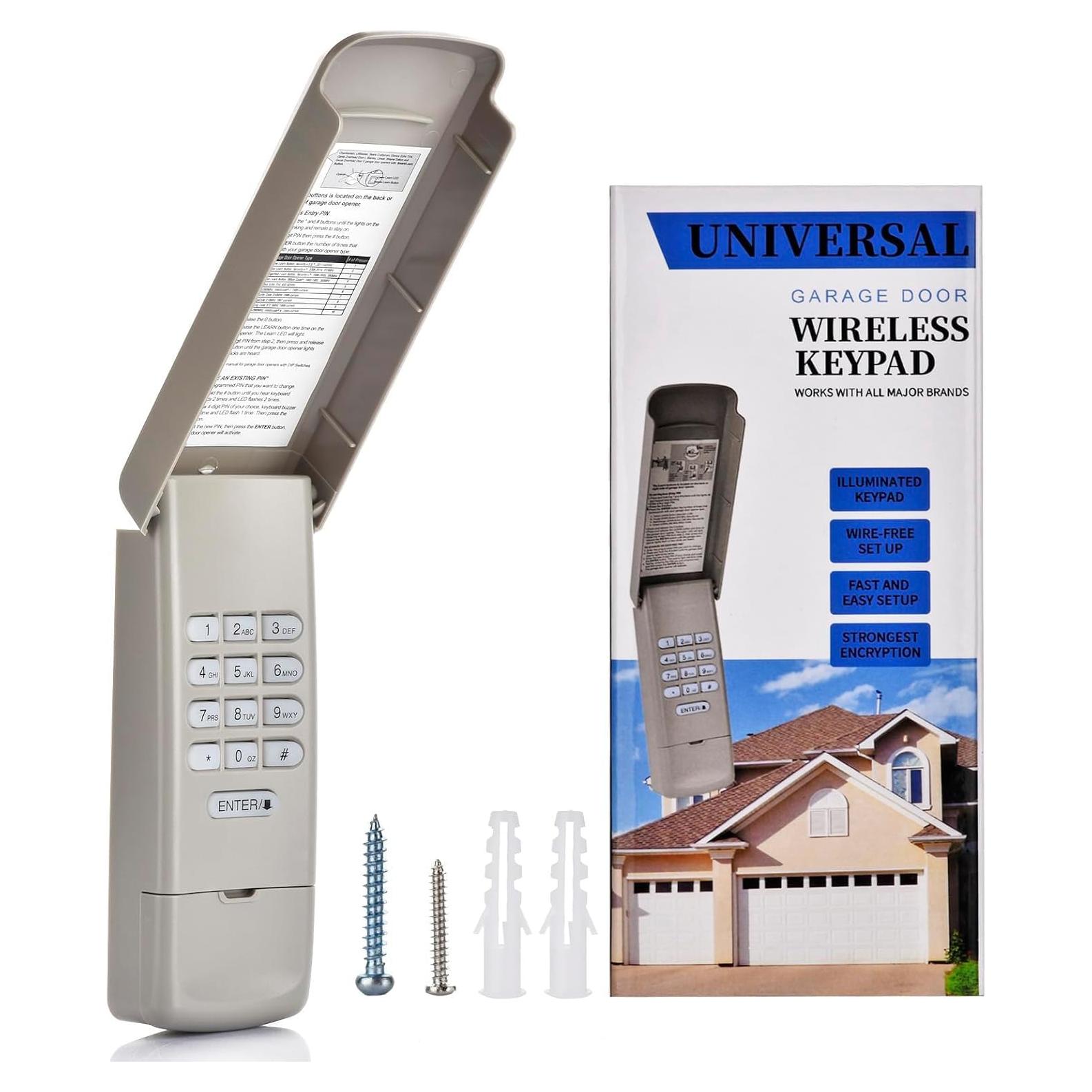 Teclado Inalámbrico para Puerta de Garaje Fifod 001
