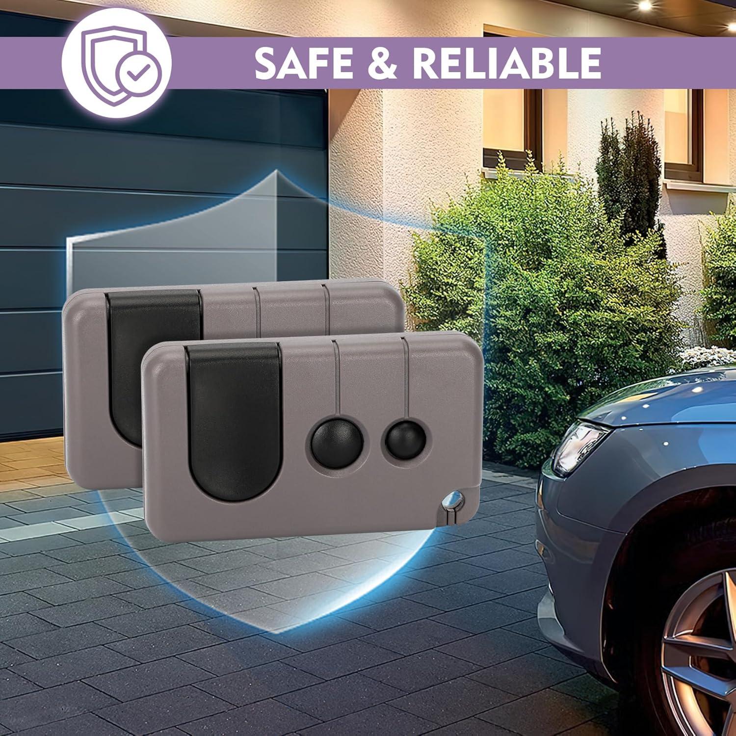 Control Remoto de Puerta de Garaje Cooouds 139.53753 - 2 Unidades