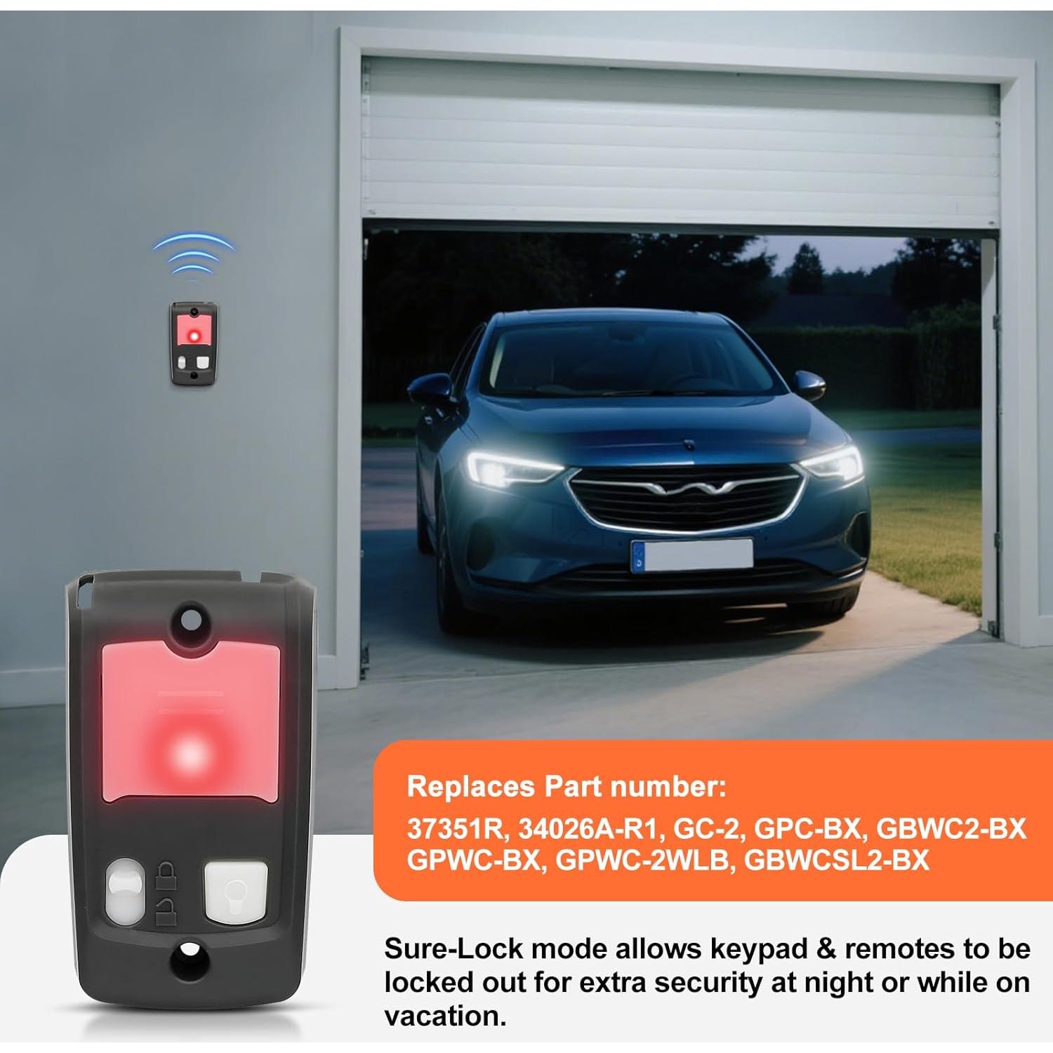 Consola de Pared IHOUMEX 39165R para Abridor de Garaje