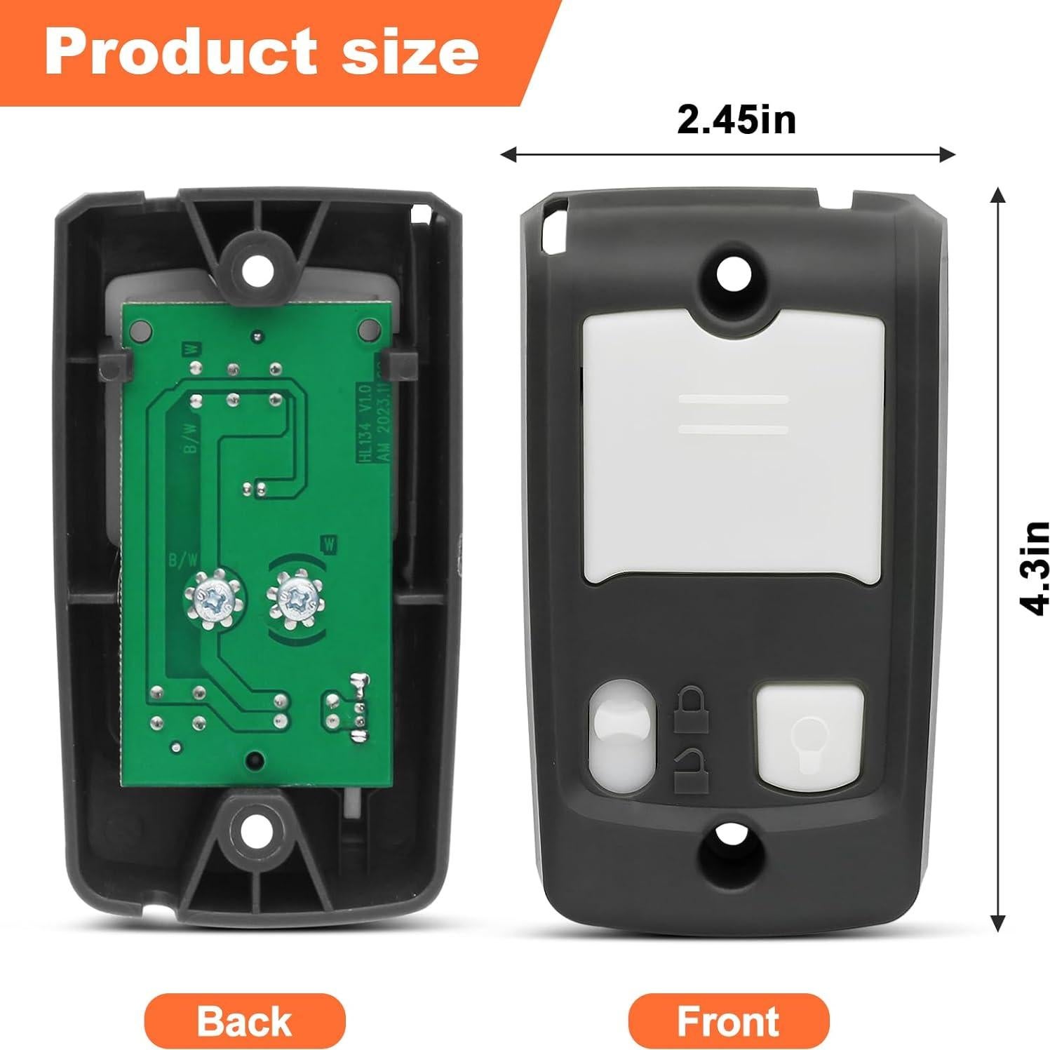 Consola de Pared IHOUMEX 39165R para Abridor de Garaje