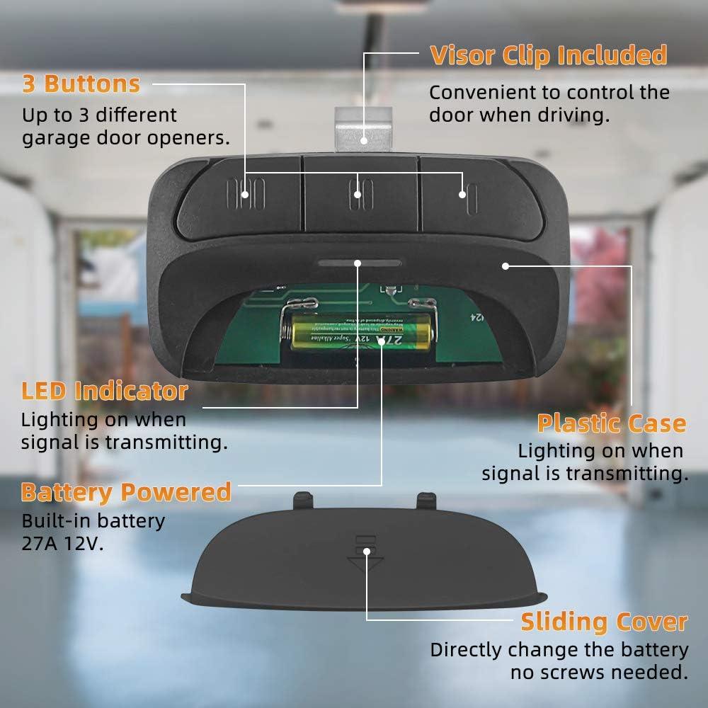 Control Remoto de Garaje X-HOUSE 390MHz para LiftMaster