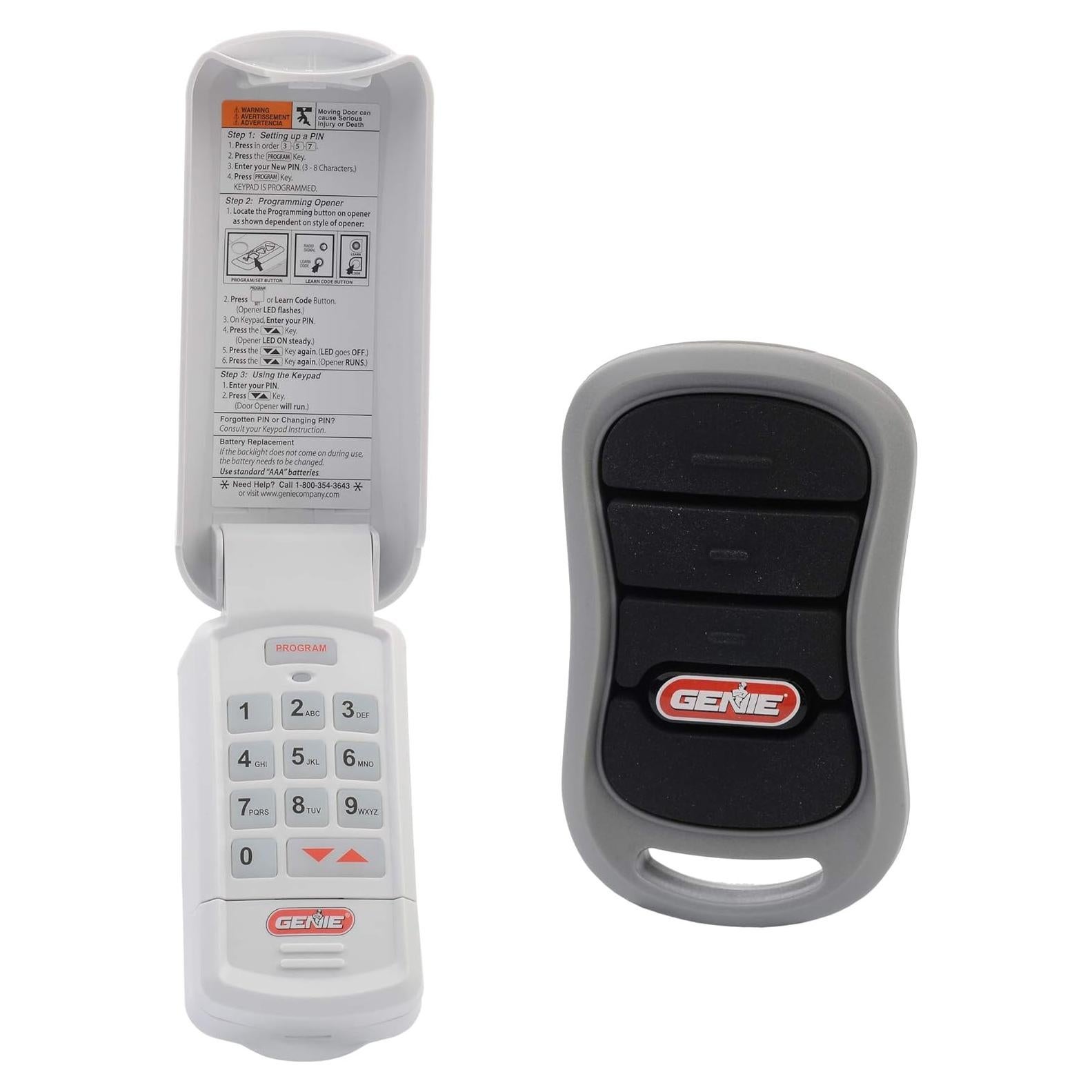 Combo Teclado y Control Remoto Genie G3T-GK para Garaje