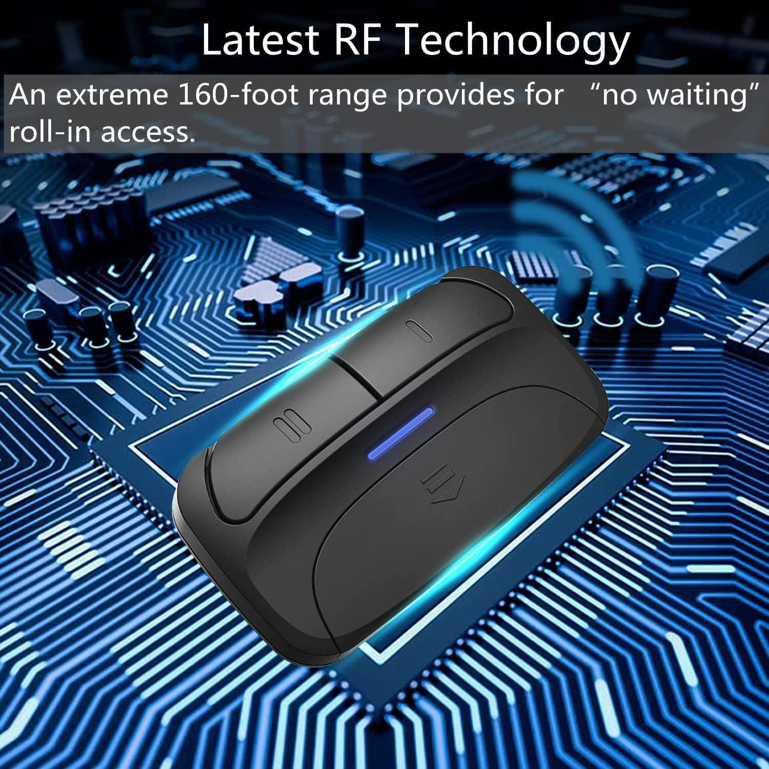 Control Remoto Reemplazo ADBIKI 371LM para Garaje - Paquete de 2