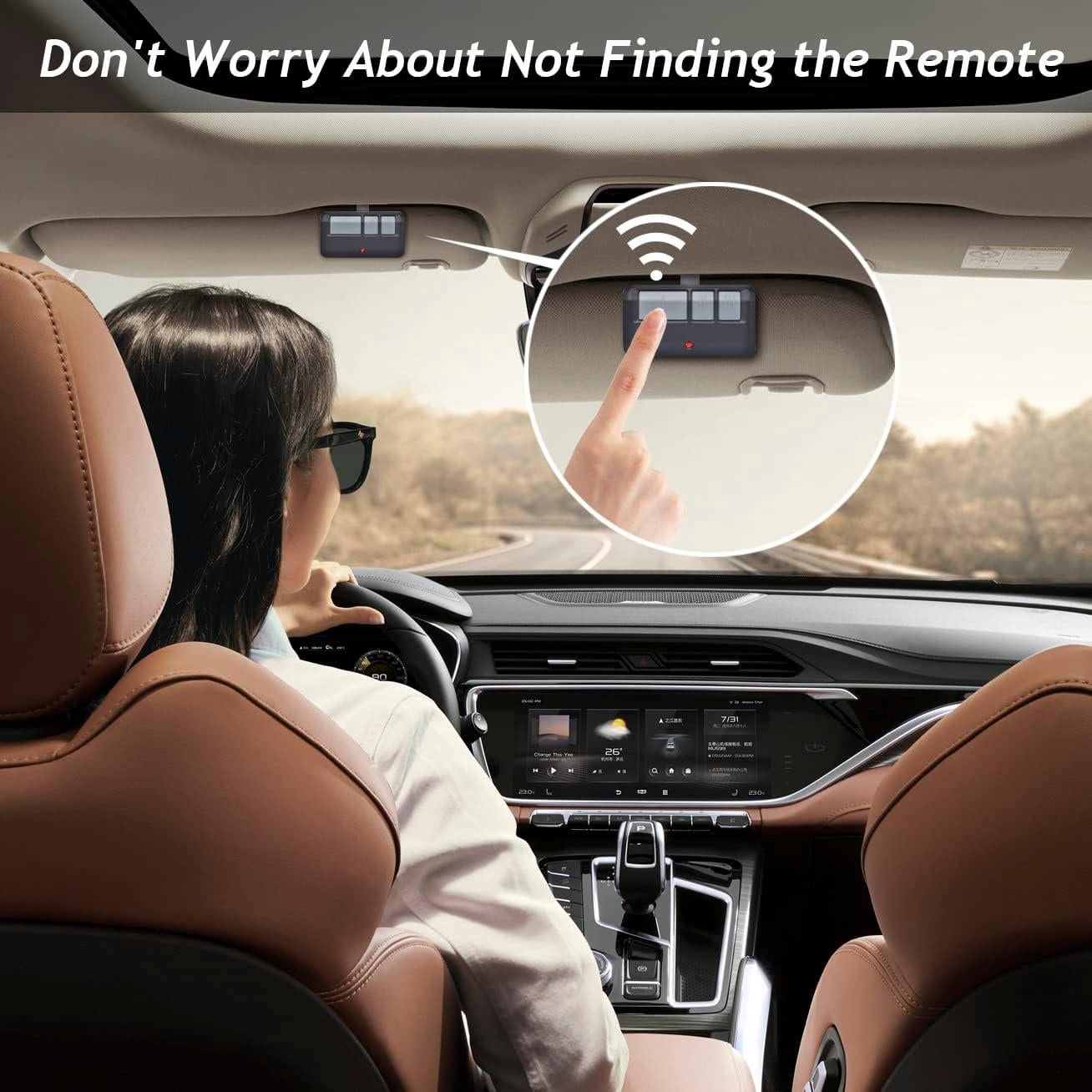 Control Remoto Universal para Puerta de Garaje Amtake 893LM