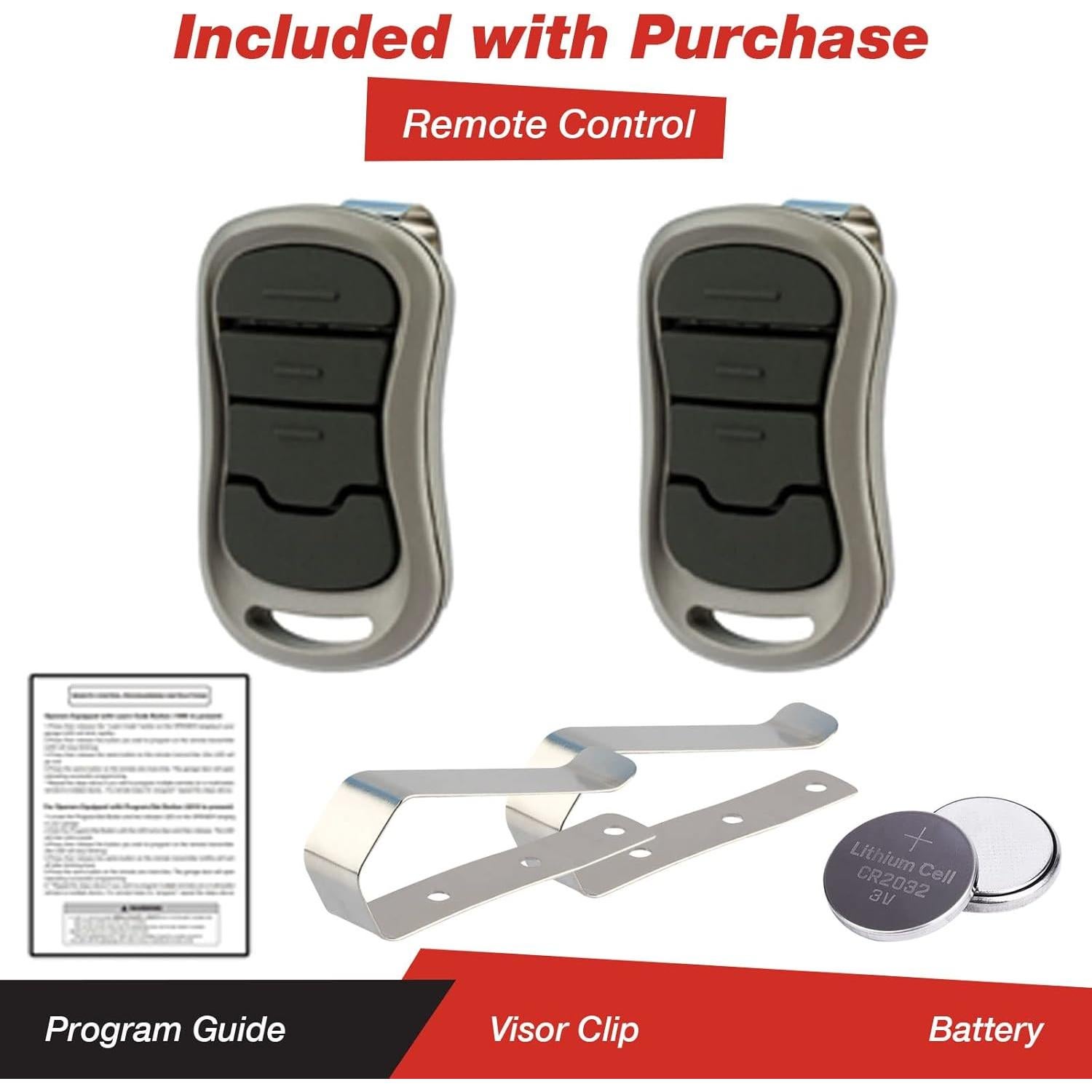 Control Remoto de Puerta de Garaje GDR PRO Genie G3T-BX G3T-R