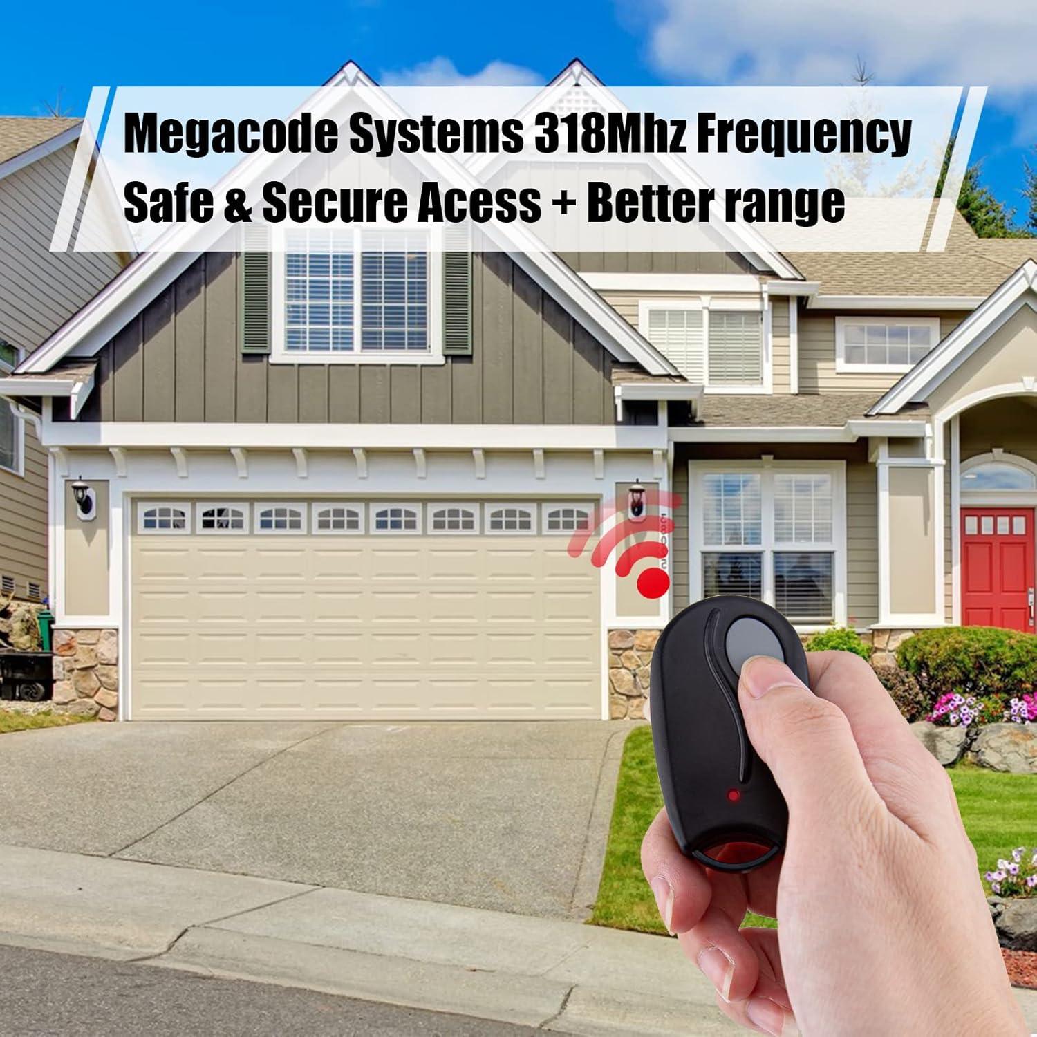 Control Remoto de Puerta de Garaje Linear 318MHz ACT-31B ACP00879 - Paquete de 2