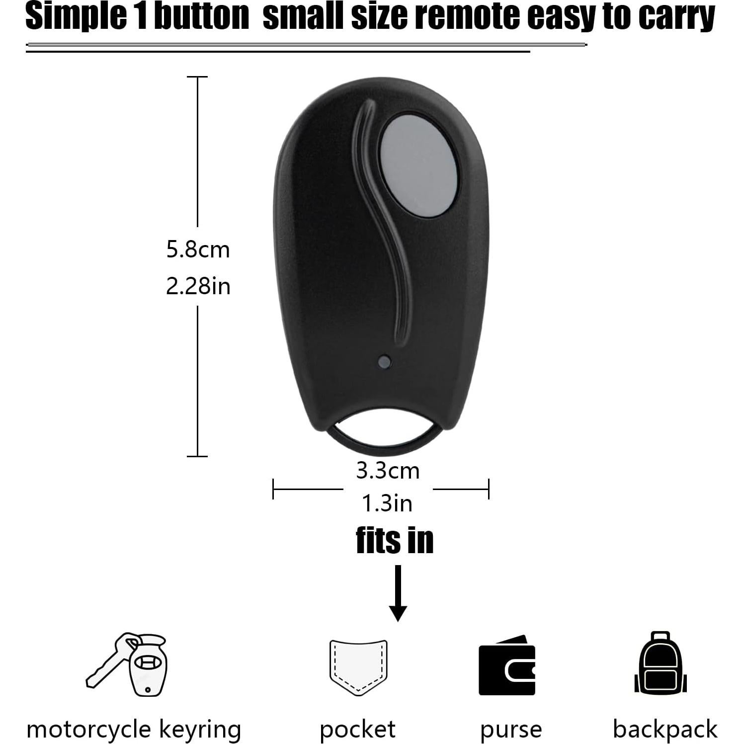 Control Remoto de Puerta de Garaje Linear 318MHz ACT-31B ACP00879 - Paquete de 2