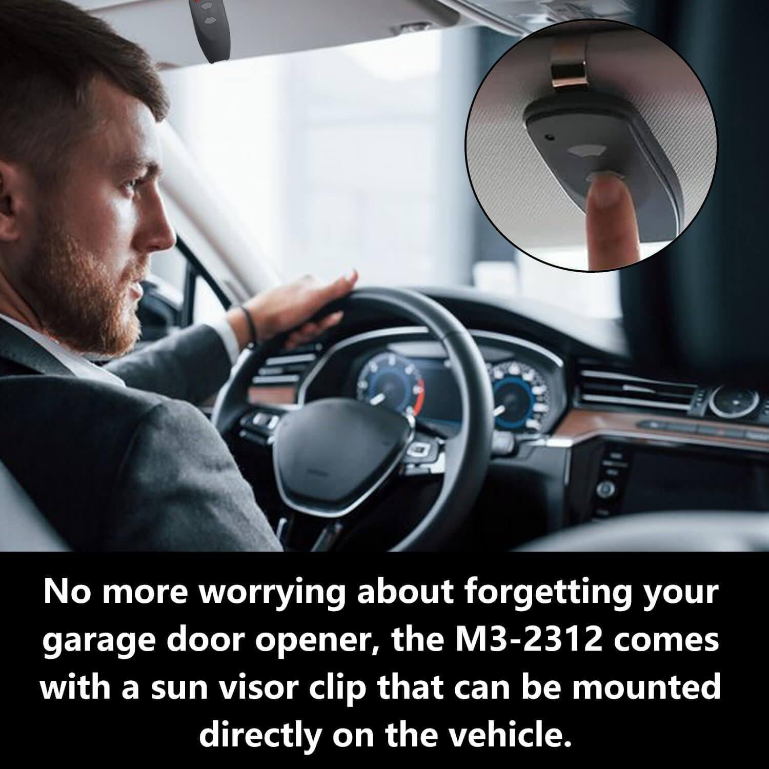 Control Remoto Duplicador para Garaje Marantec Martin 315MHz