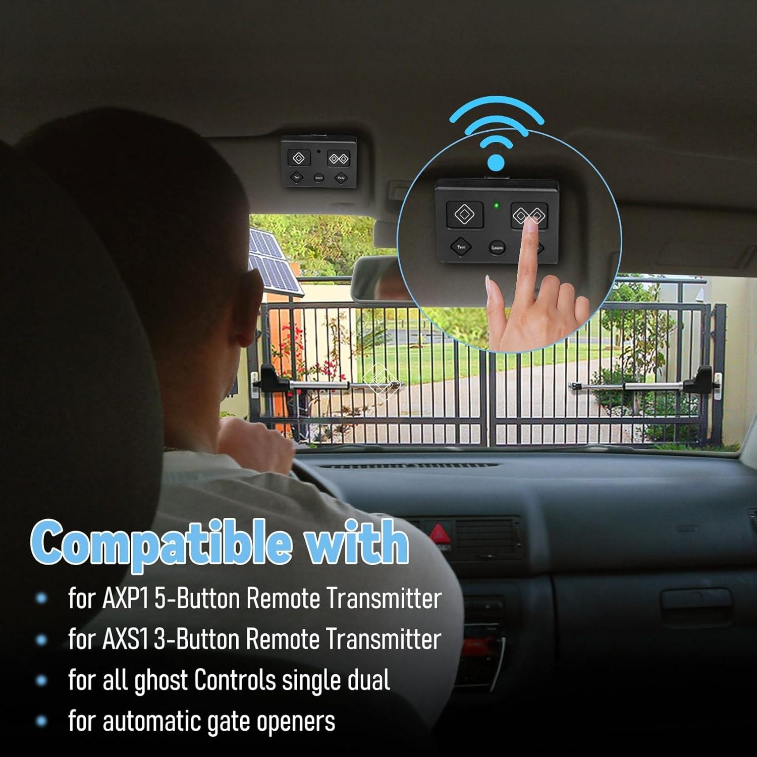 Transmisor Remoto AXP1 Ghost Control 5 Botones - 1 Paquete