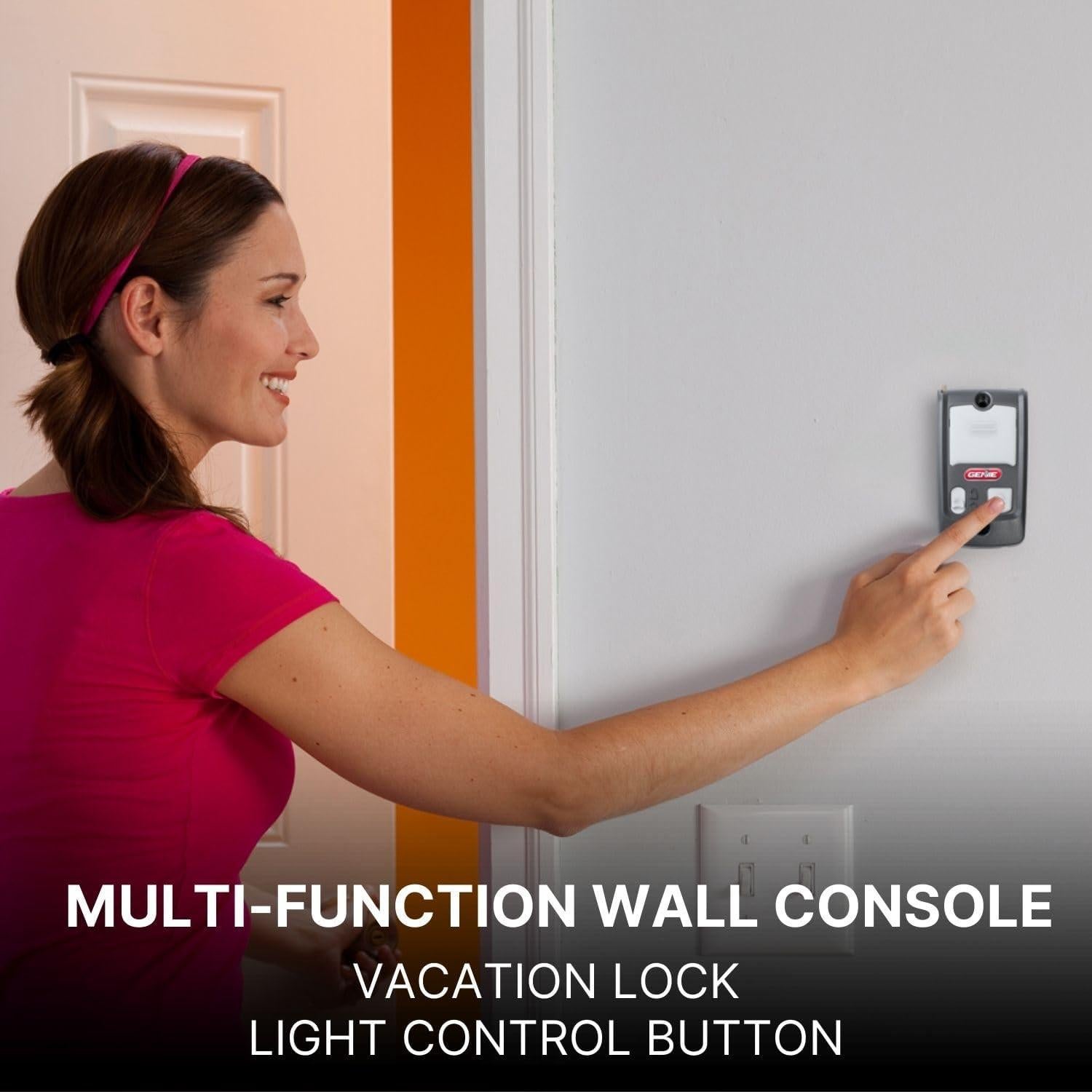 Consola de Pared Cableada Genie Serie II - Modelo GBWCSL2