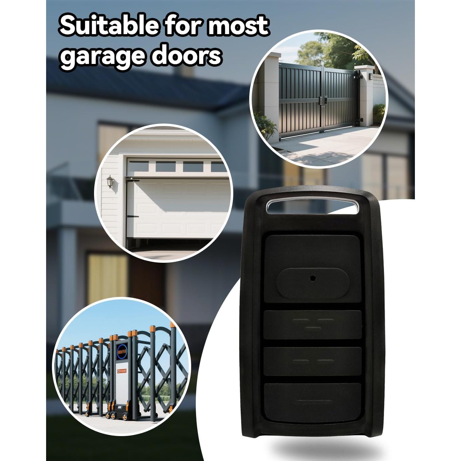 Control Remoto O3T-BX para Puerta de Garaje 315/390MHz