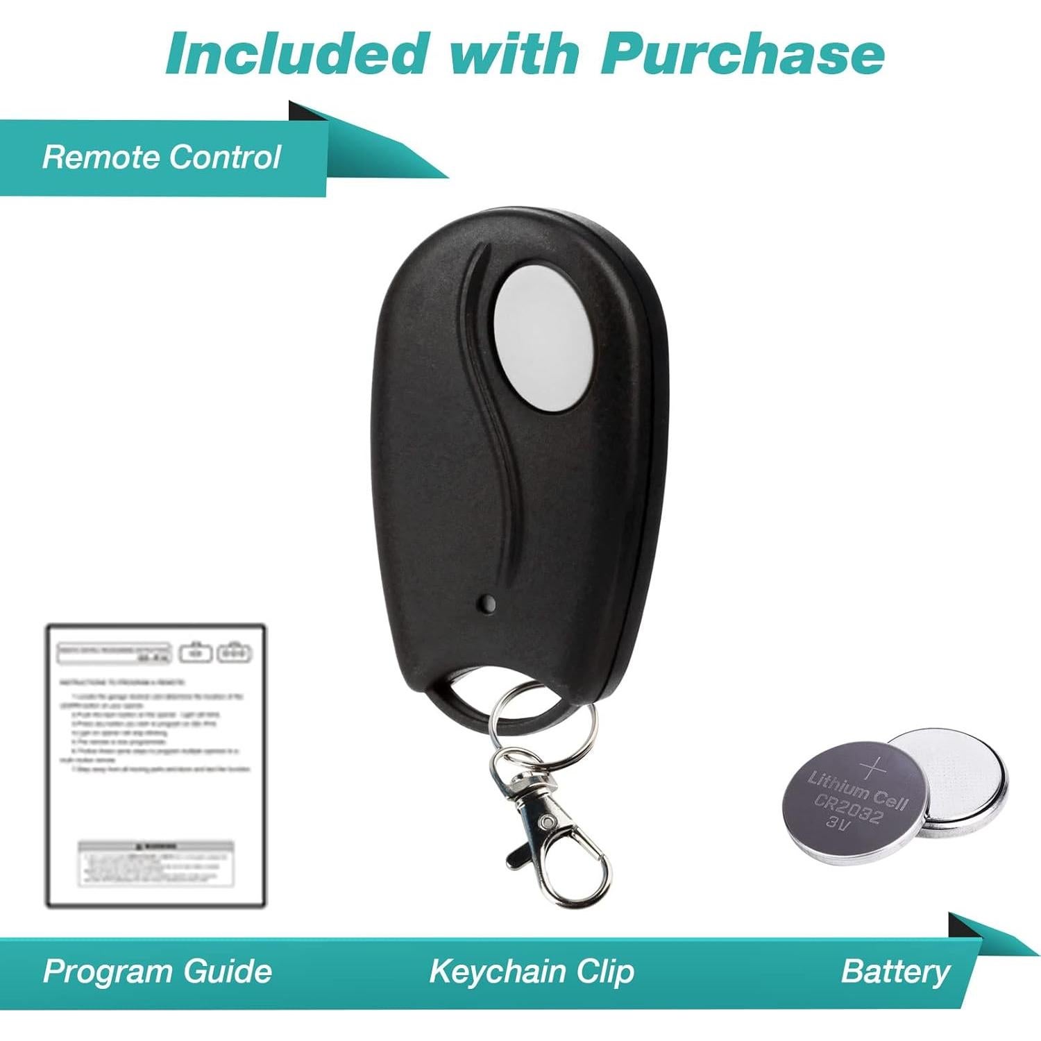 Control Remoto Llavero Garage Stop Linear Mega Code ACT-31B