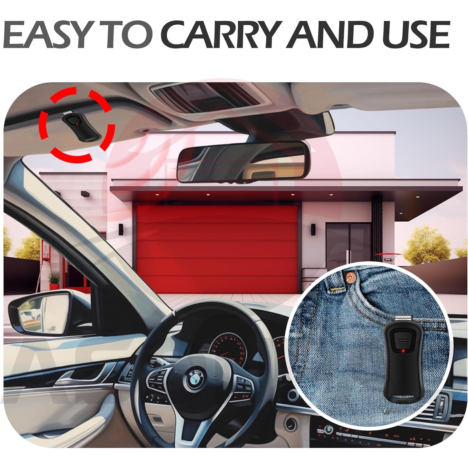 Control Remoto Genie G1T-BX/G1T-A para Puerta de Garaje