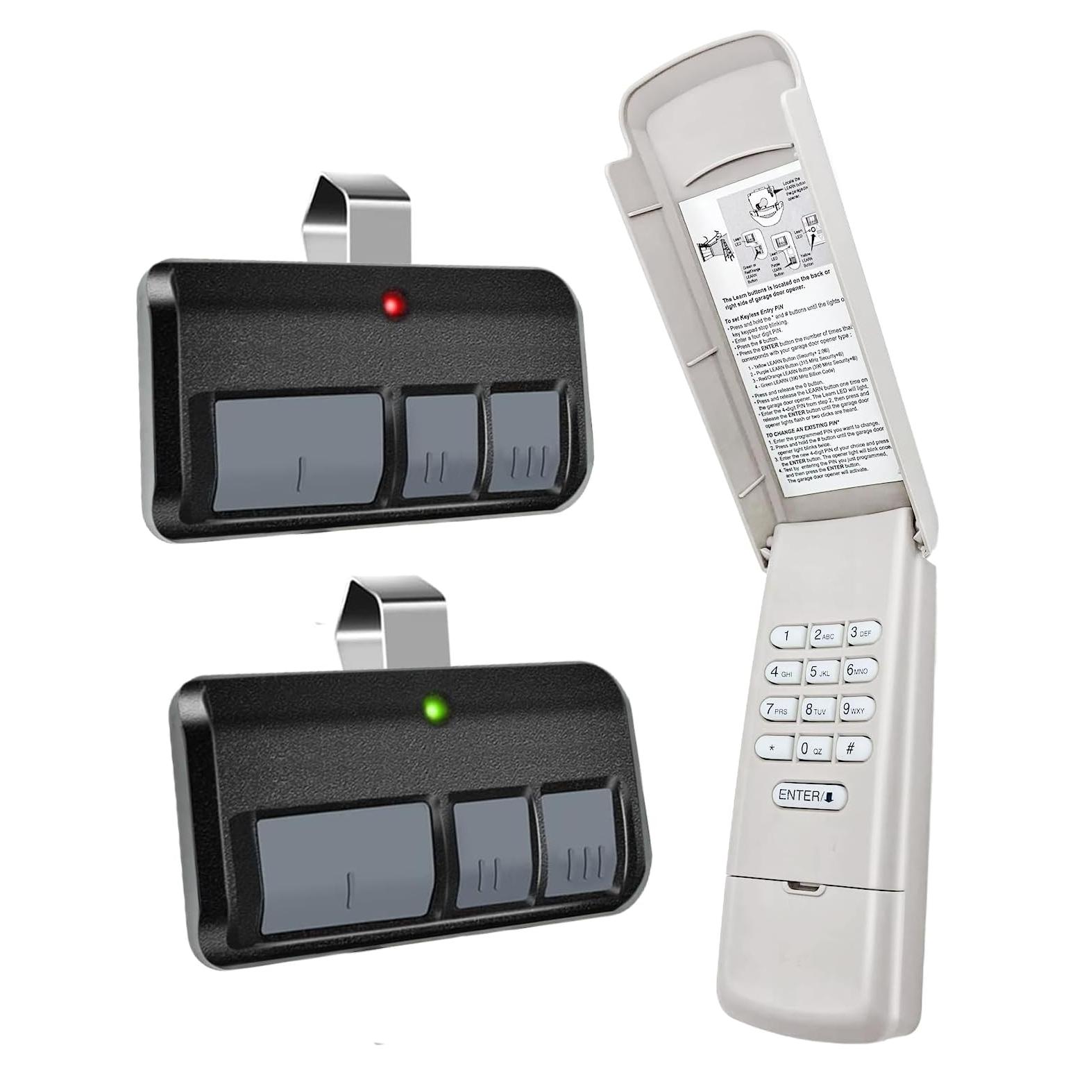 Teclado y Control Remoto Universal ATEEfaee para Garaje