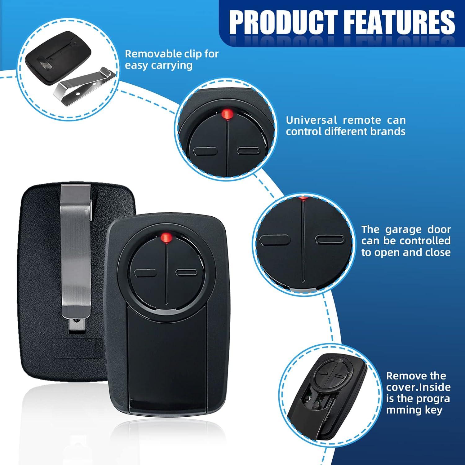 Control Remoto Universal 2 Botones XINAXDE para Garaje