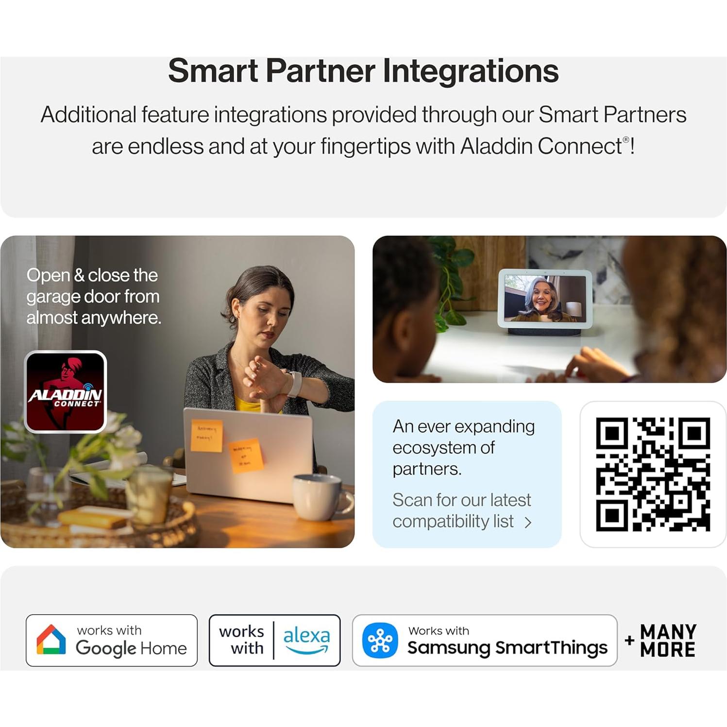 Controlador de Puerta de Garaje Genie Aladdin Connect WiFi