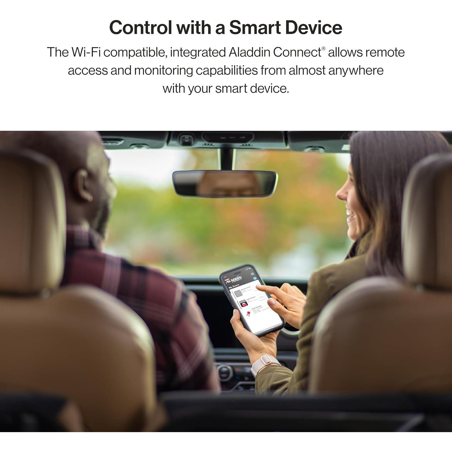 Controlador de Puerta de Garaje Genie Aladdin Connect WiFi