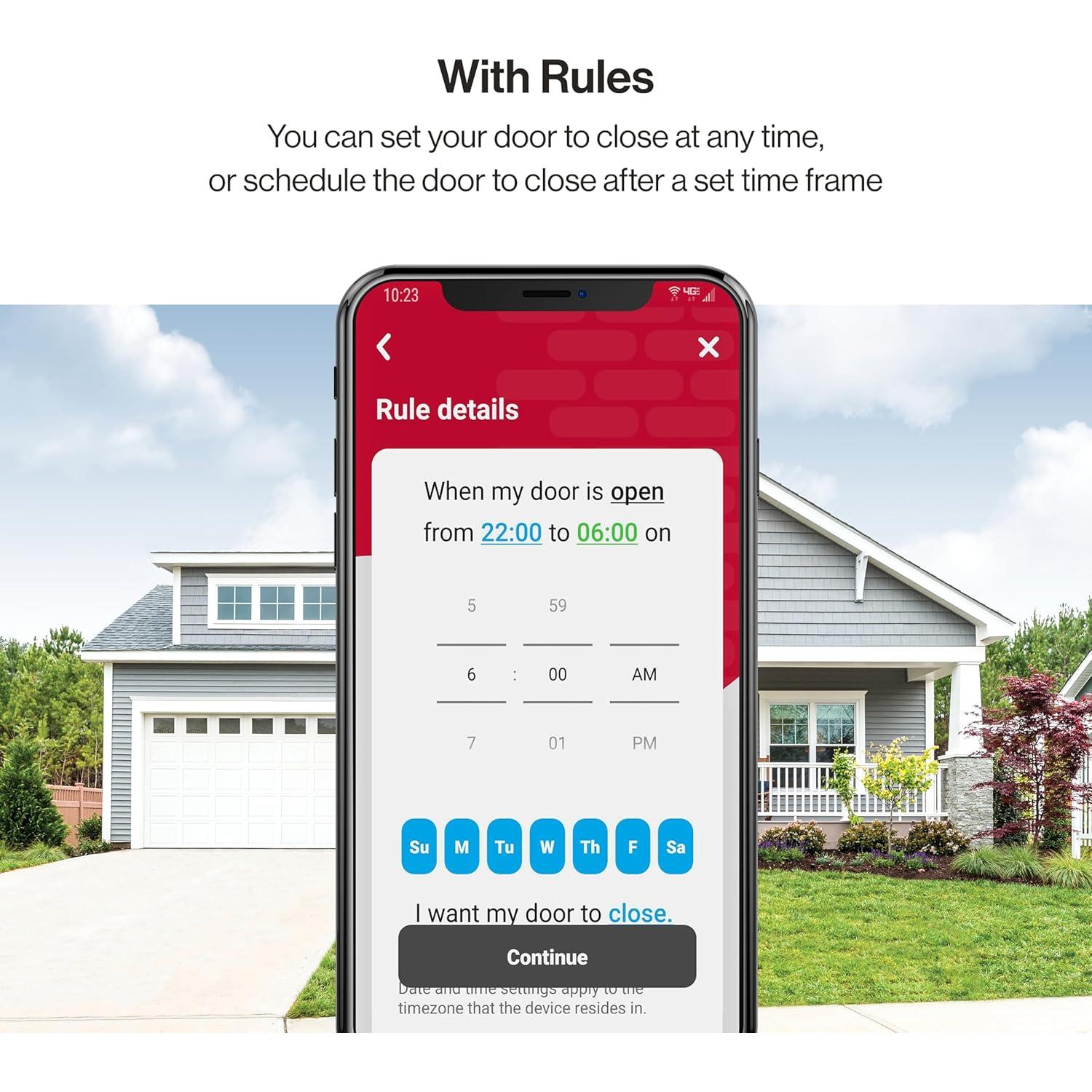 Controlador de Puerta de Garaje Genie Aladdin Connect WiFi