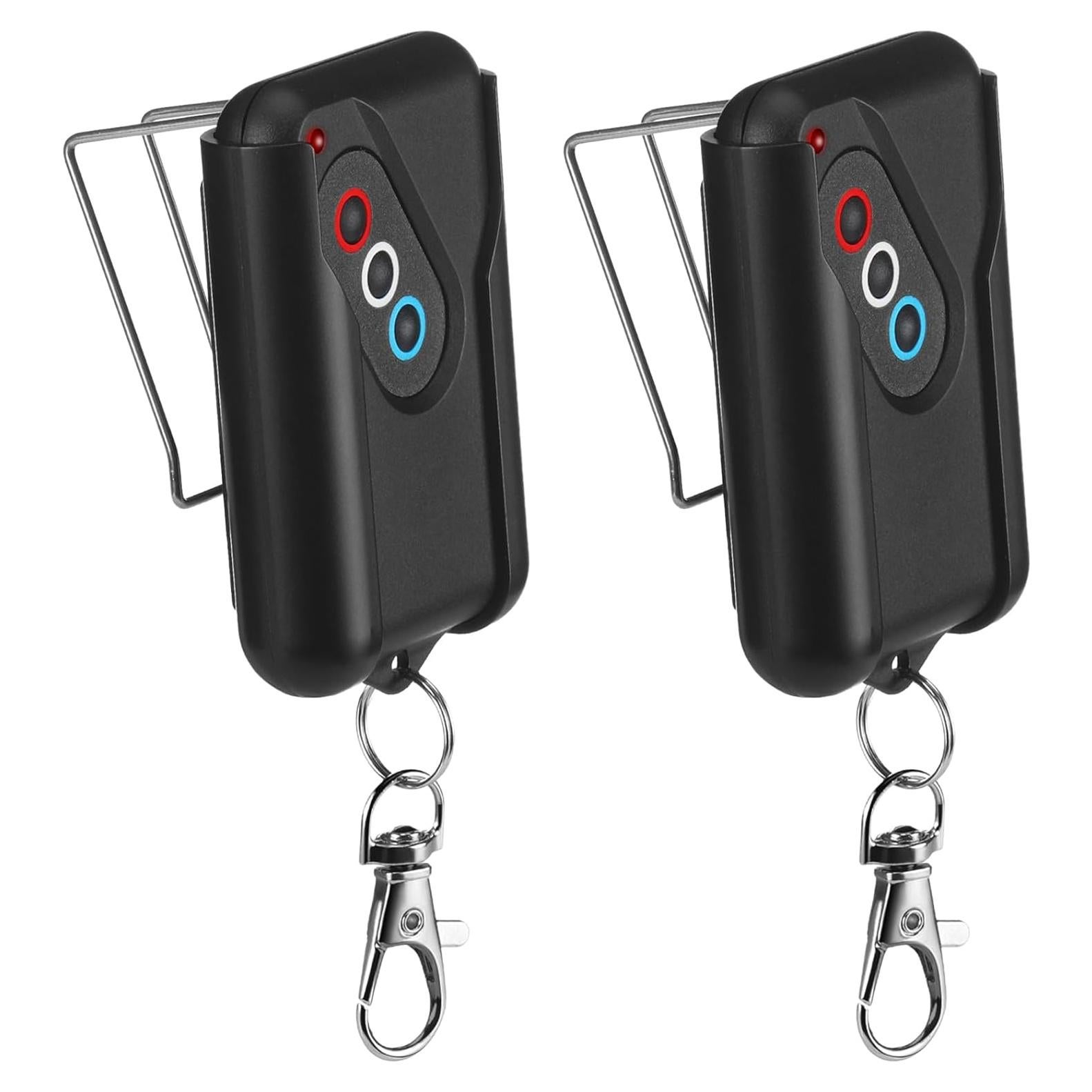 Control Remoto de Puerta de Garaje Kingdder 2 Pcs 3 Botones