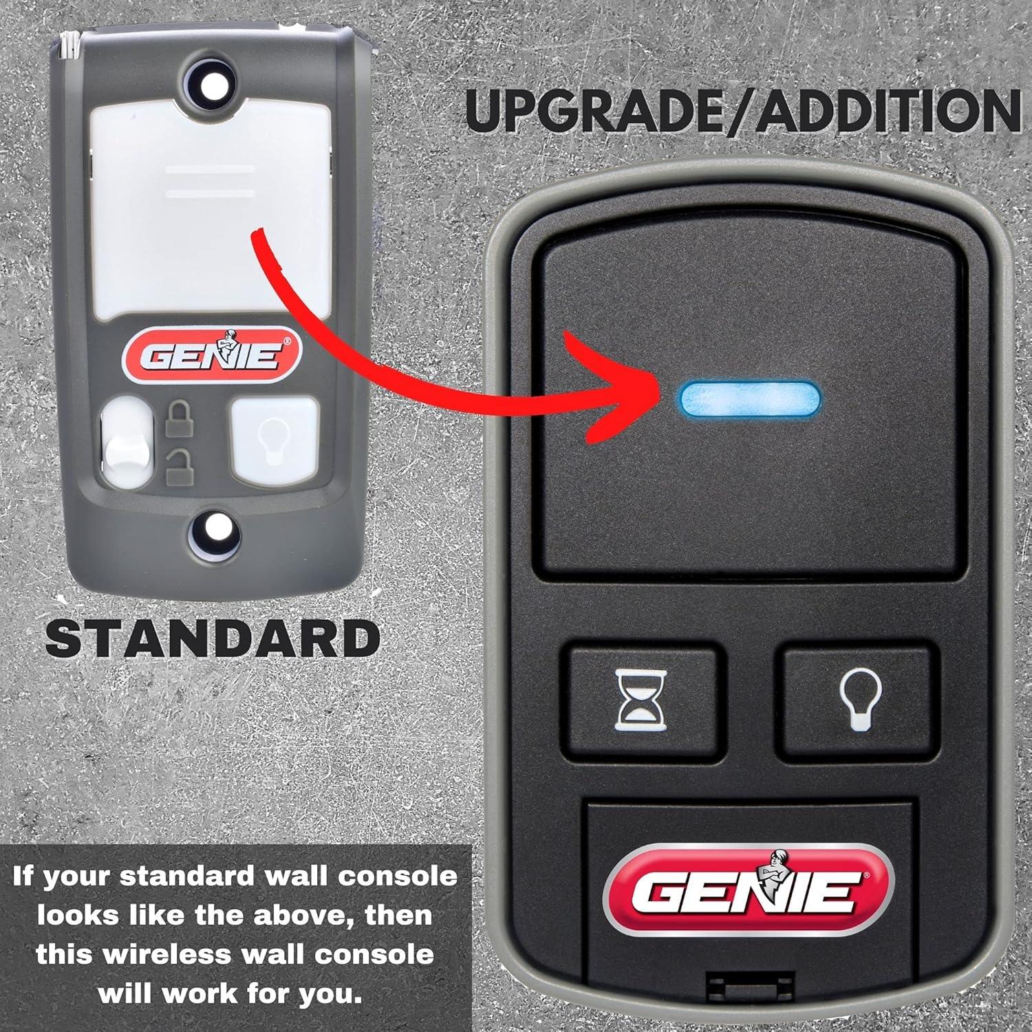 Consola de Pared Inalámbrica Genie GWWC-R para Garaje