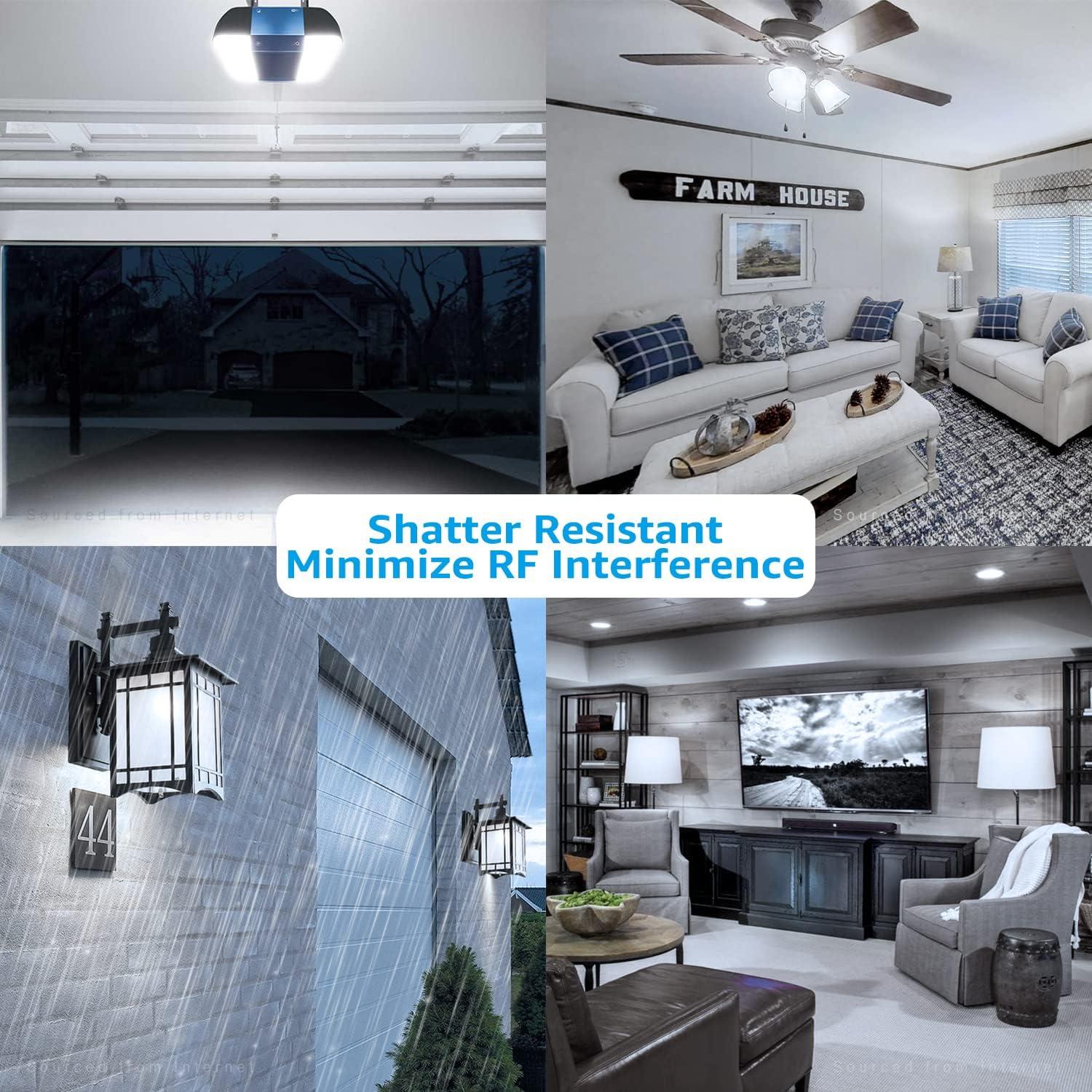 Bombilla LED 15W TORCHSTAR A19 Luz Diurna 1700lm E26 Paquete 2