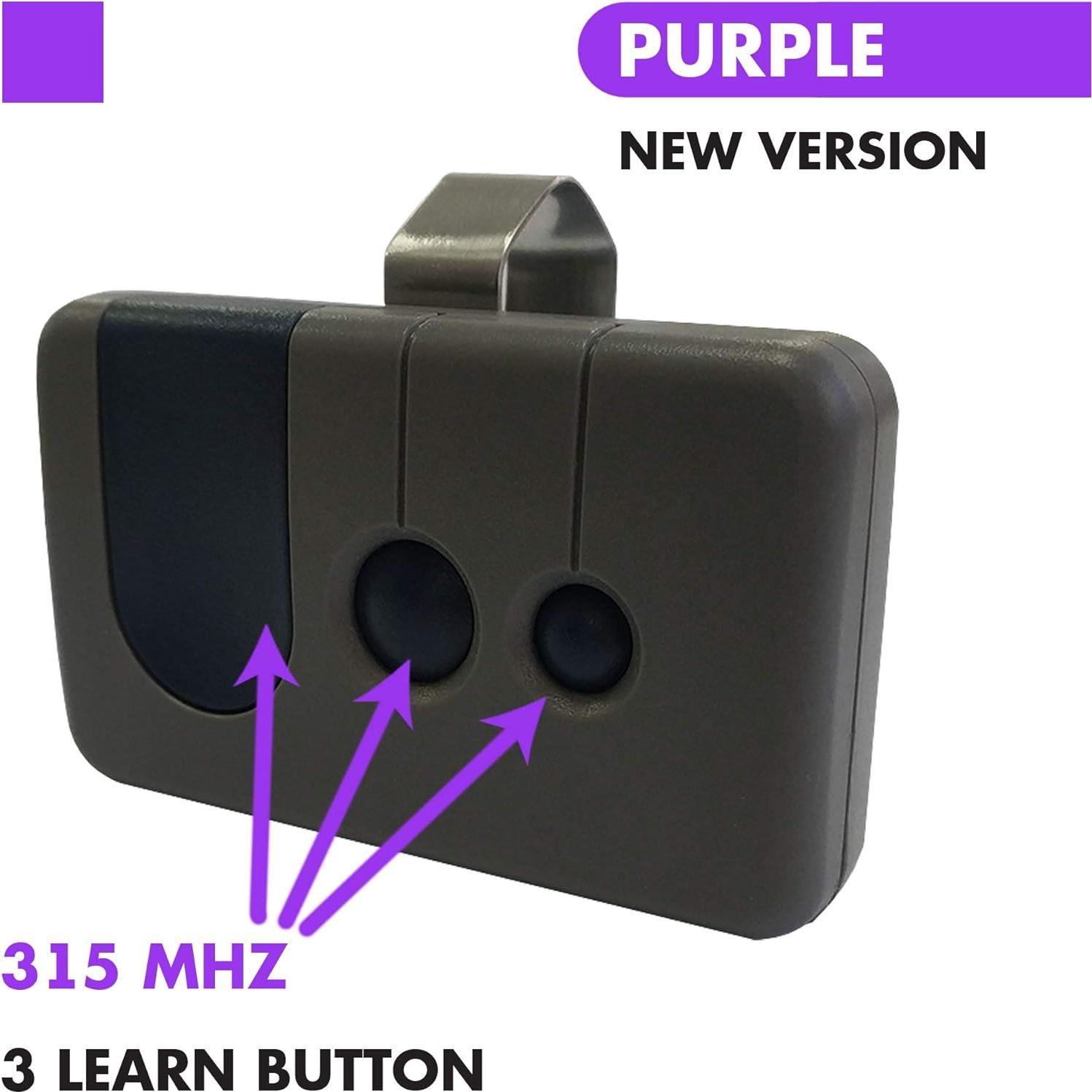 Control Remoto Universal Sears Craftsman 139.53753 315MHz