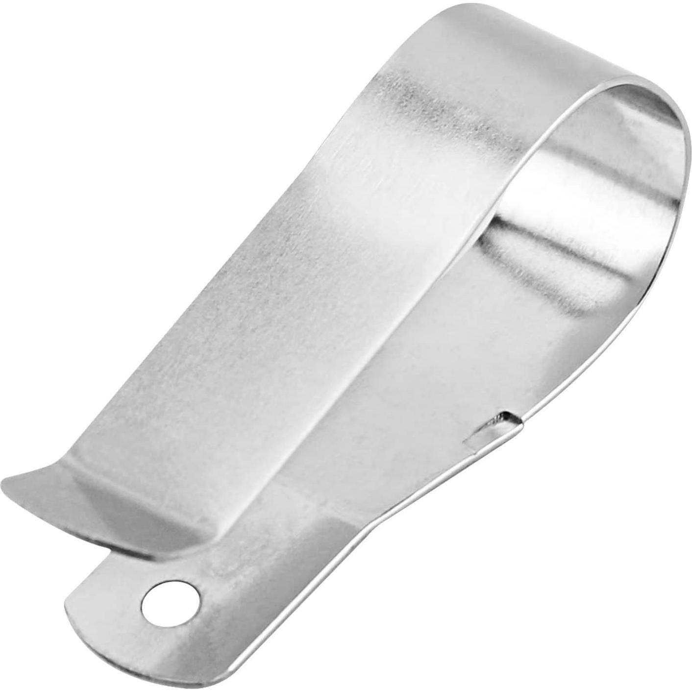 Clip de Visera Reemplazo Genie 37768A Acero Inoxidable - Paquete de 2