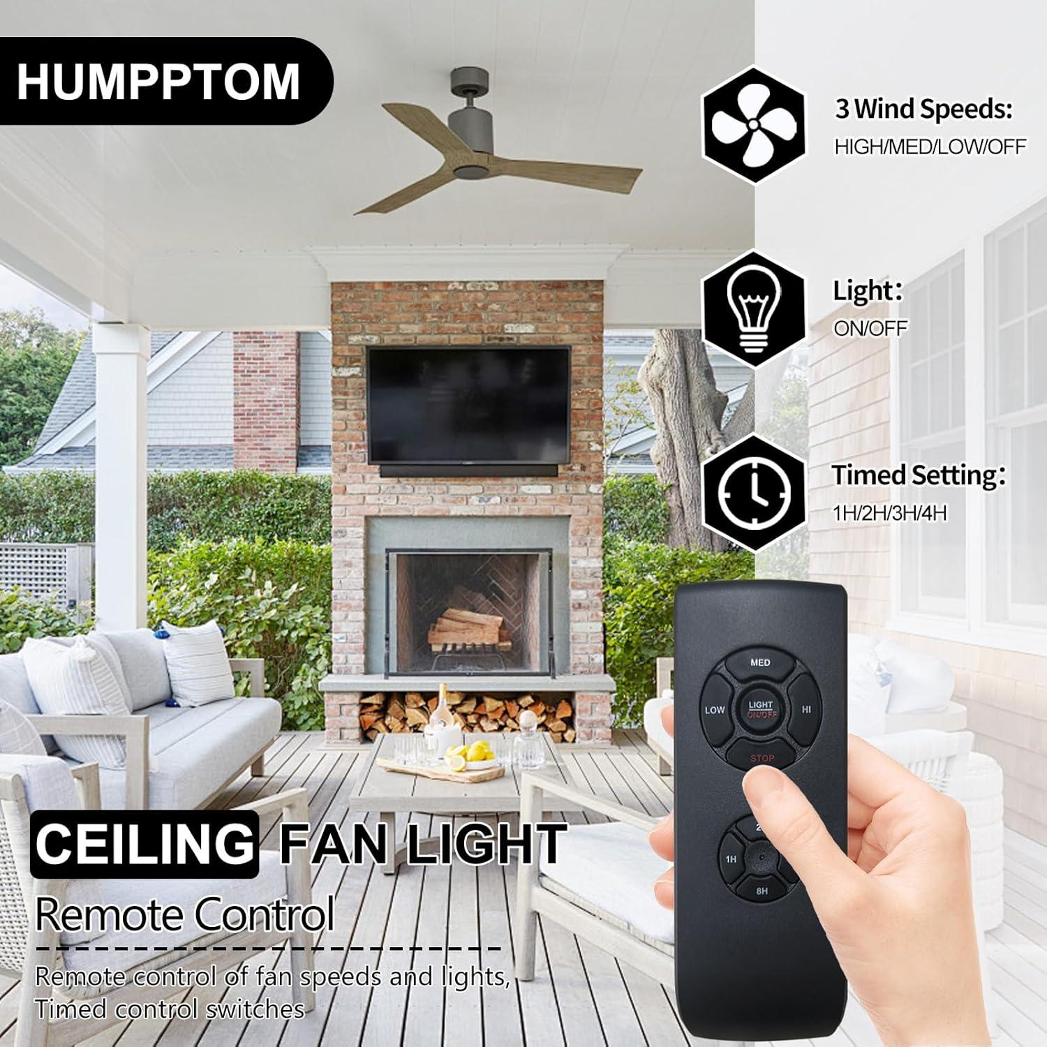 Control Remoto para Ventilador de Techo Humpptom con Temporizador