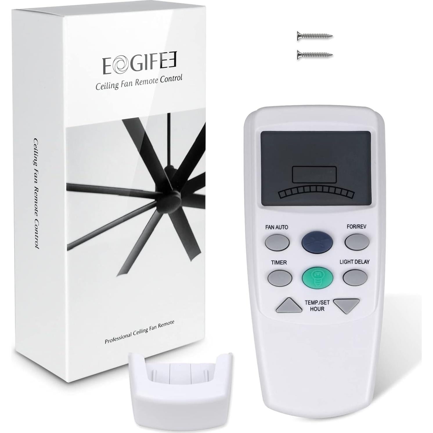 Control Remoto Ventilador de Techo Eogifee Fan-9T Termostático