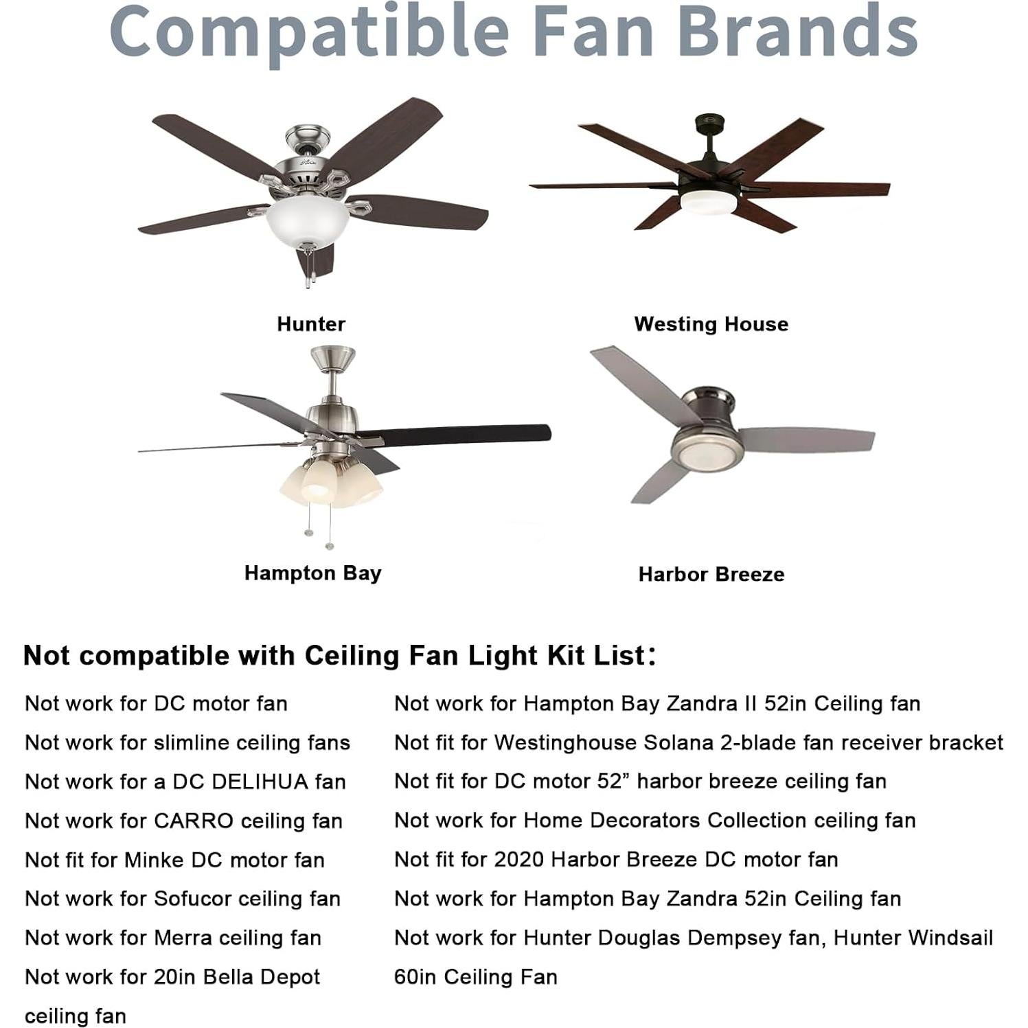 Control Remoto WiFi para Ventilador de Techo Humpptom JF028