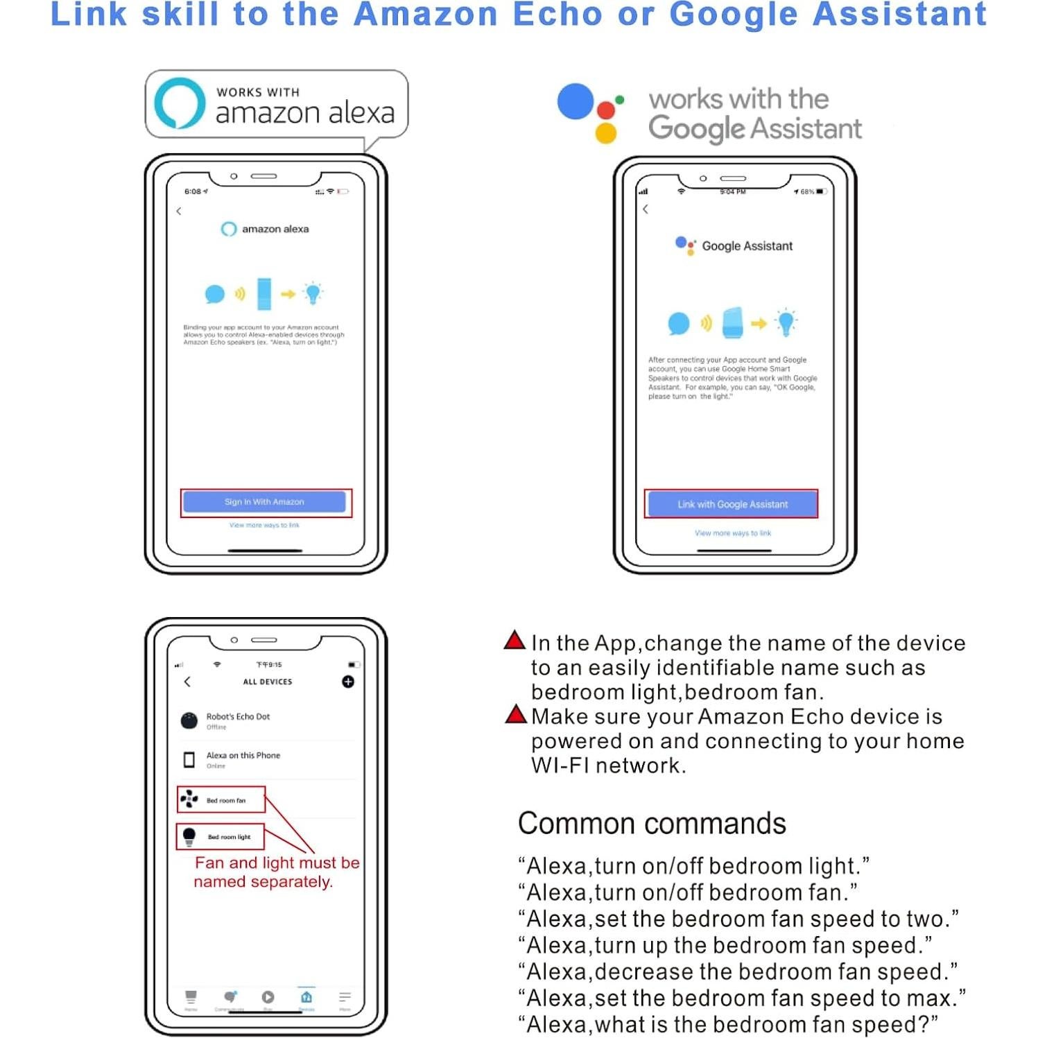 Control Remoto WiFi para Ventilador de Techo Humpptom JF028