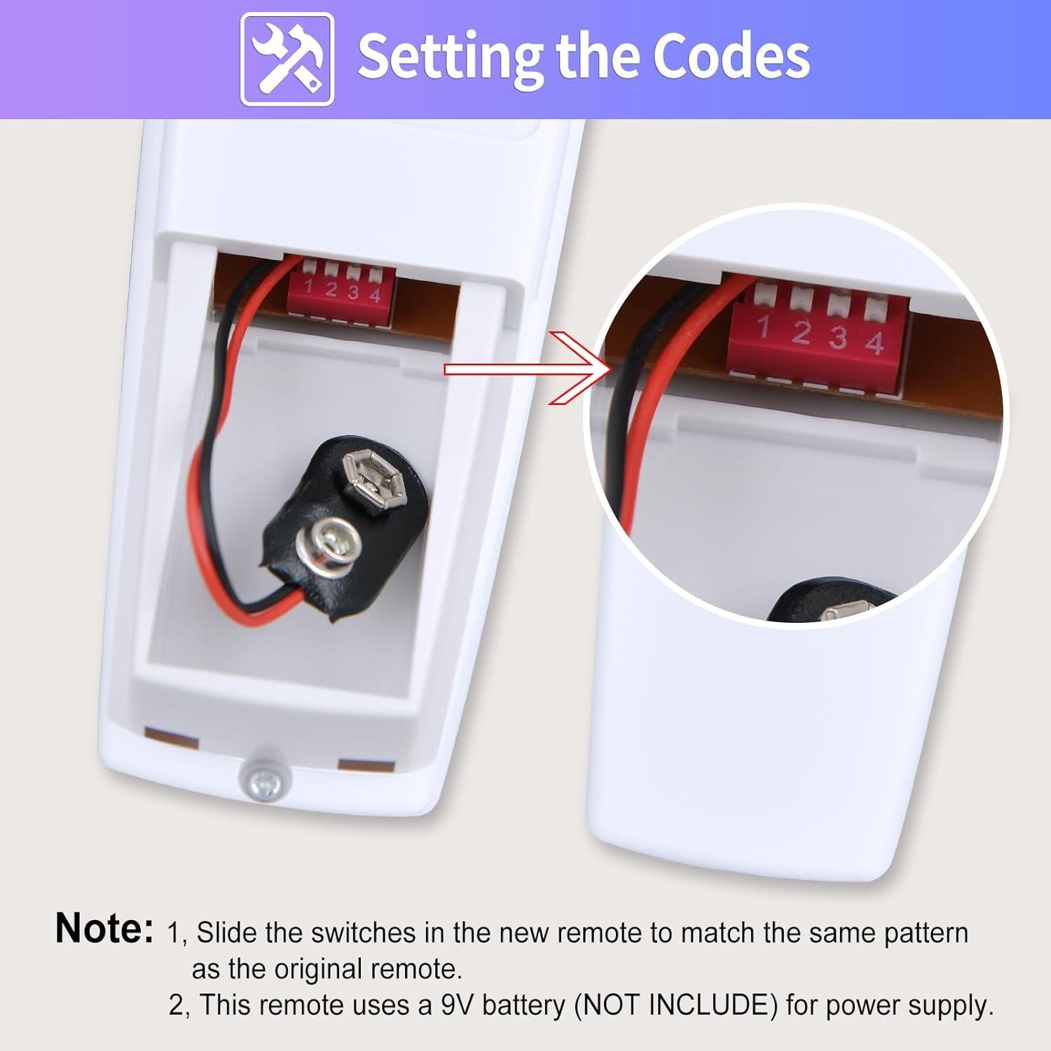 Control Remoto Reemplazo Ventilador Techo Hampton Bay UC7078T