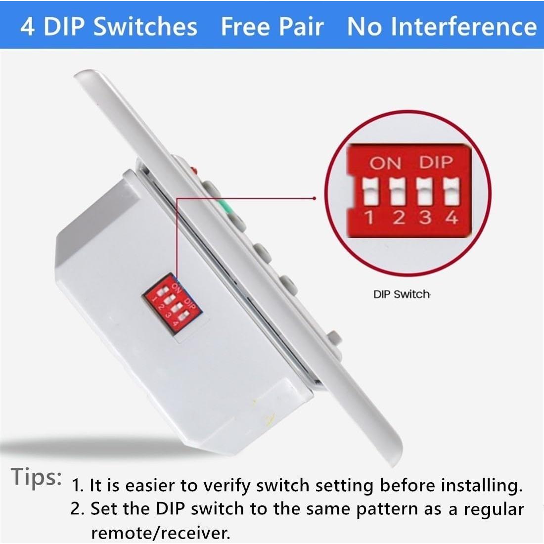 Control Remoto de Pared Universal 3 Velocidades 53T