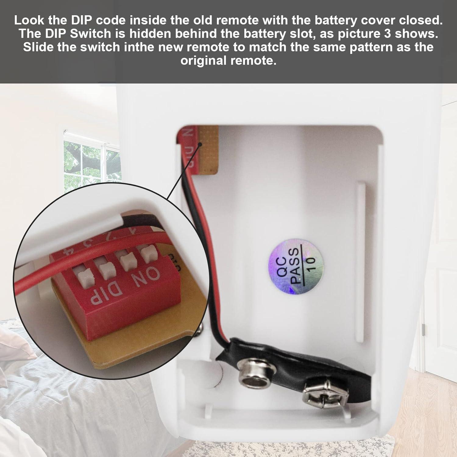 Control Remoto FAN-53T para Ventiladores de Techo 3 Velocidades